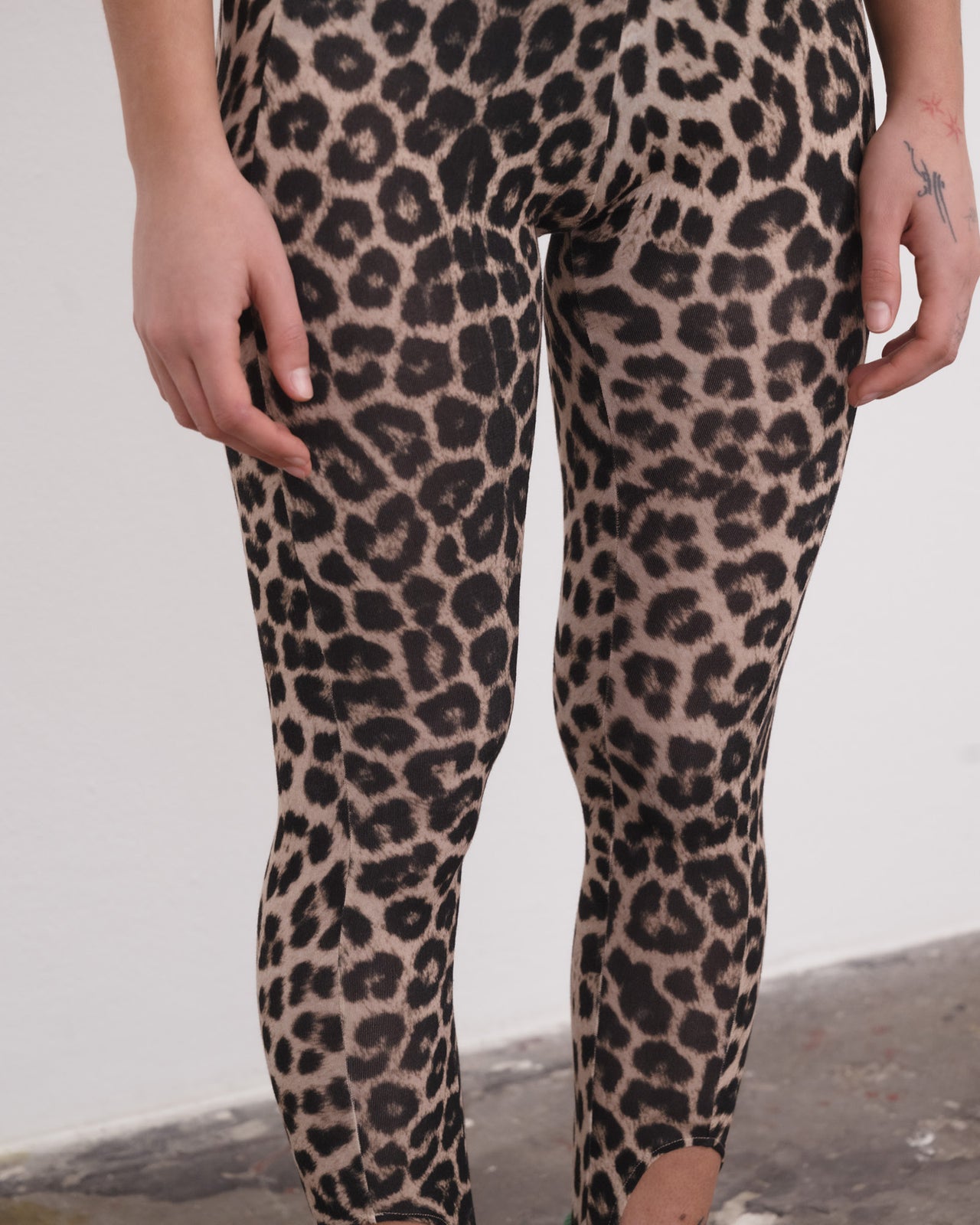 Sync Leggings - Circulose Jersey - Leopard