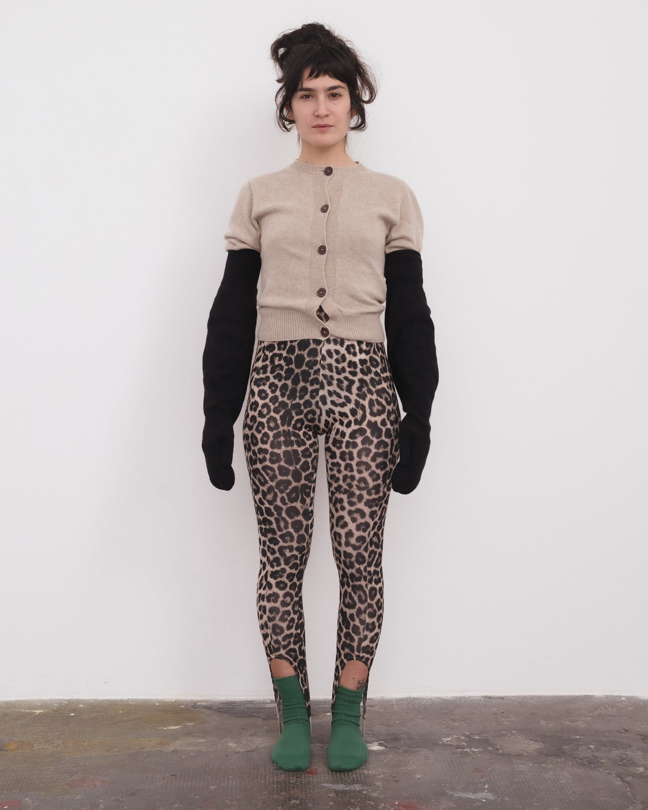 Sync Leggings - Circulose Jersey - Leopard