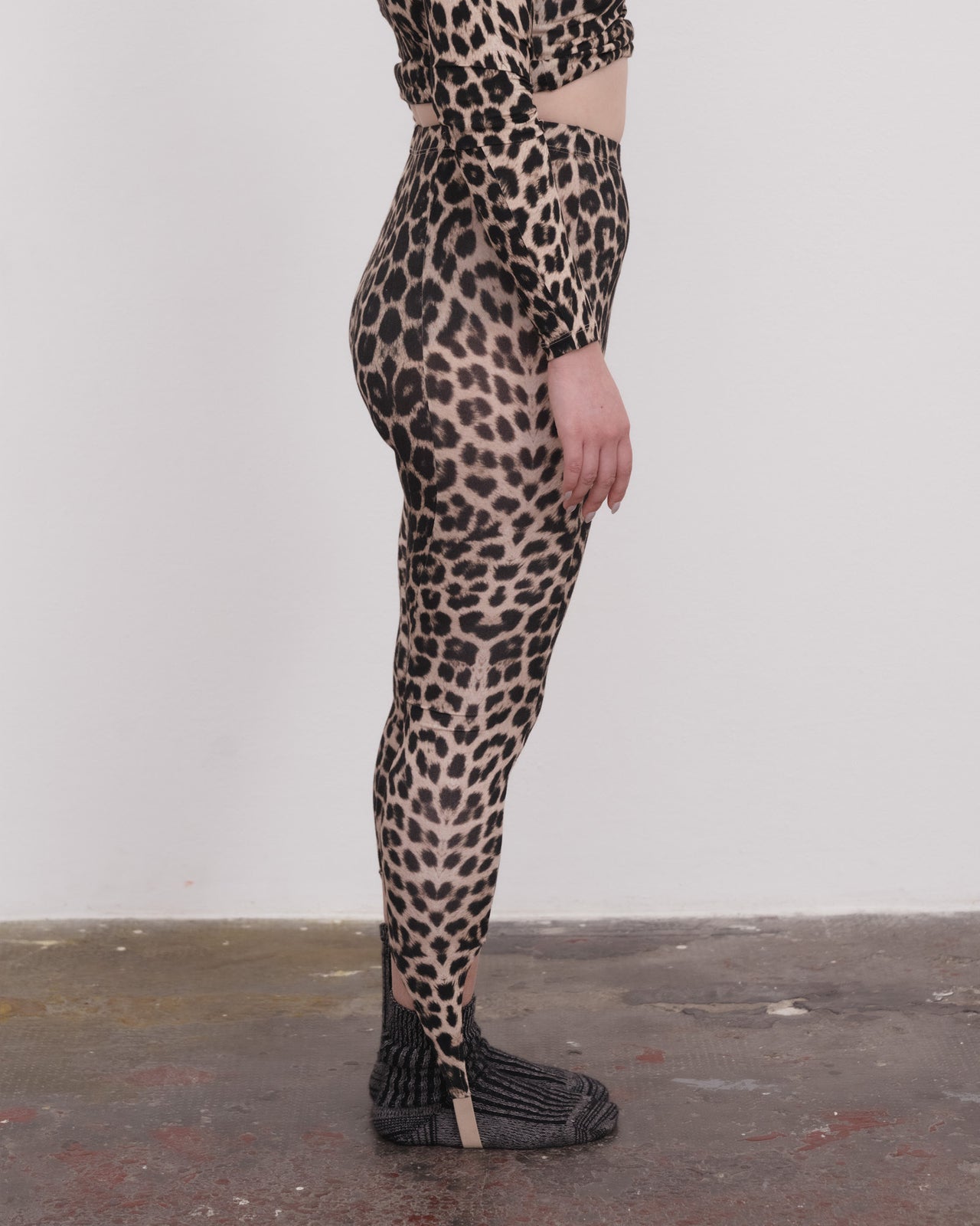 Sync Leggings - Circulose Jersey - Leopard
