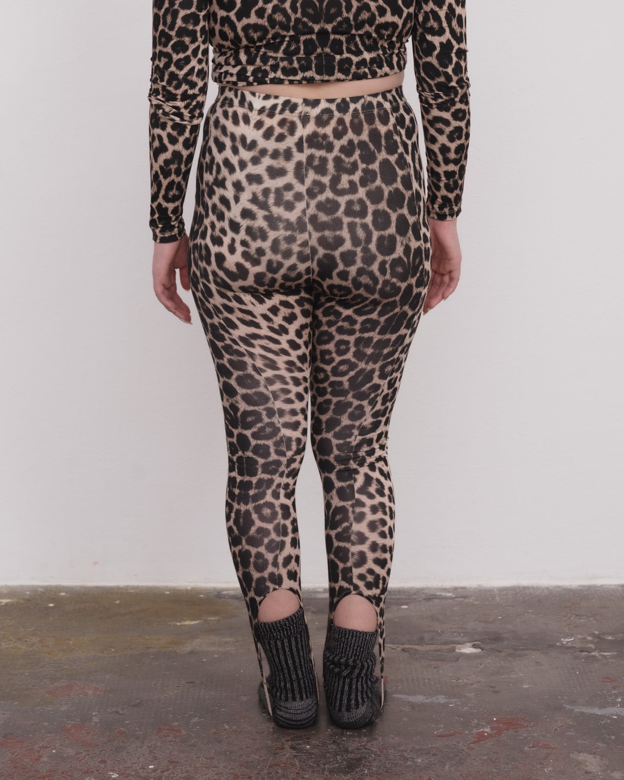 Sync Leggings - Circulose Jersey - Leopard