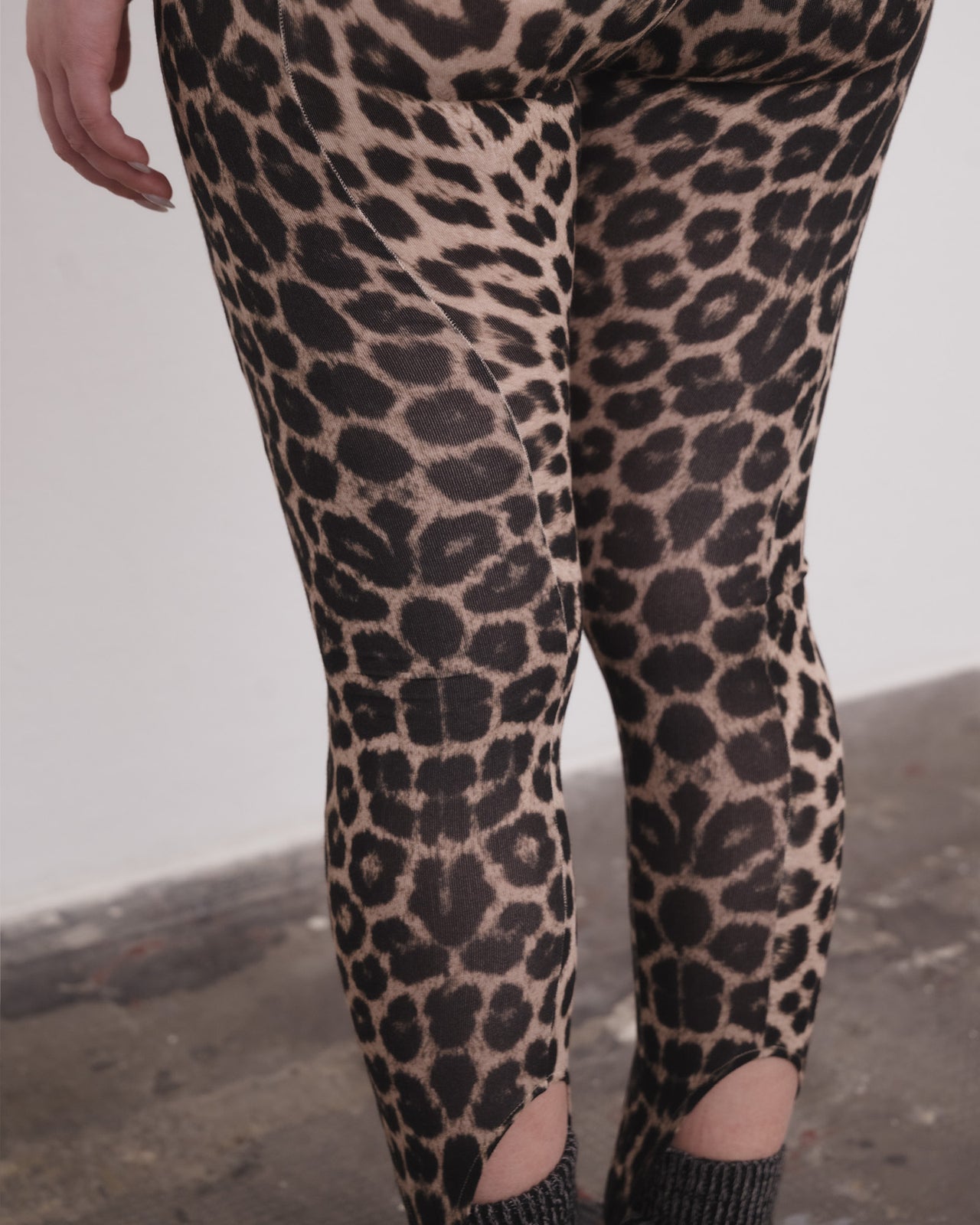 Sync Leggings - Circulose Jersey - Leopard