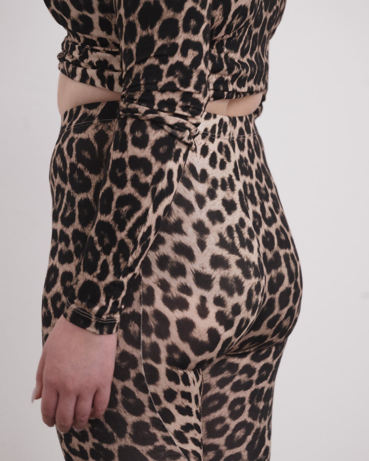 Sync Leggings - Circulose Jersey - Leopard