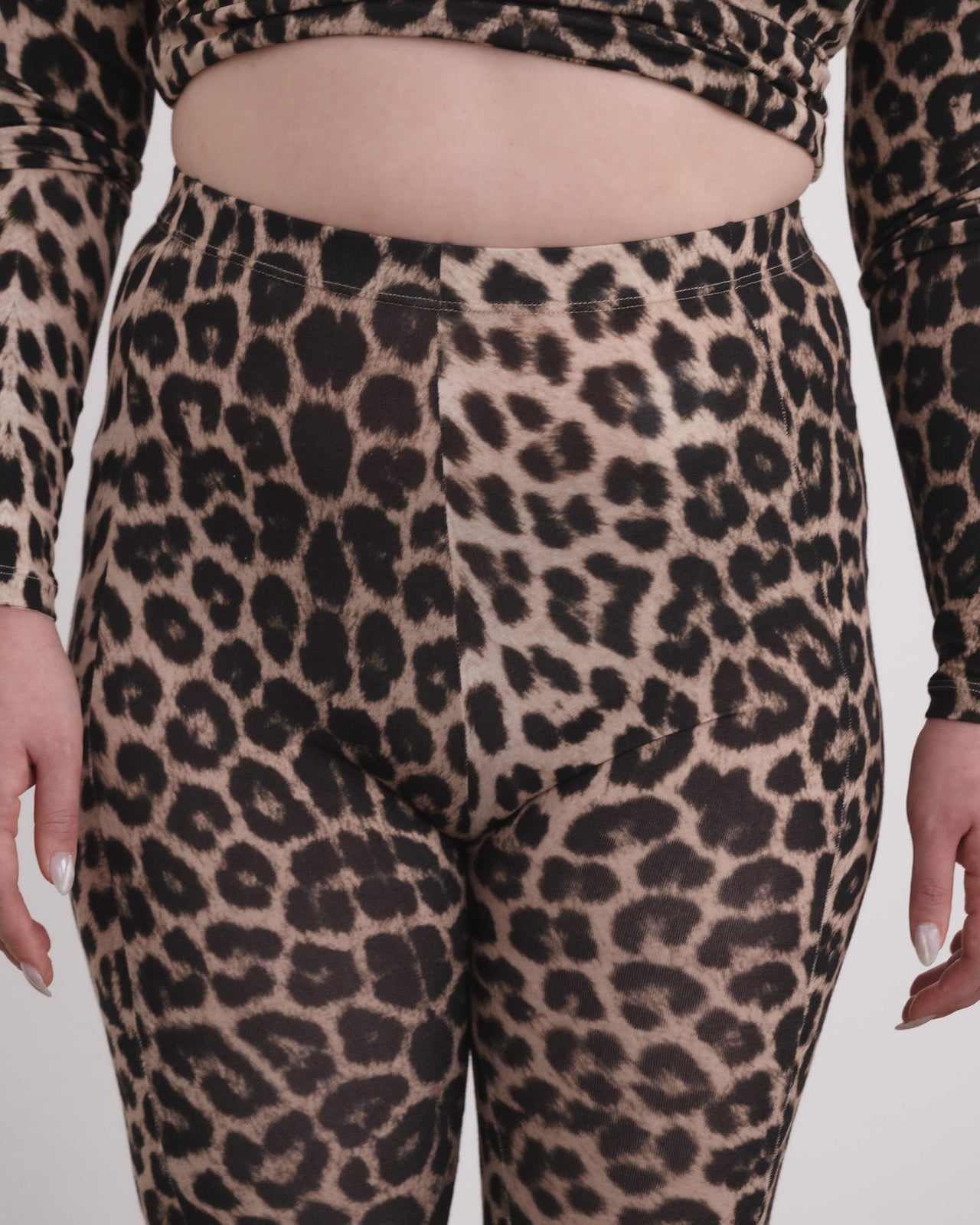 Sync Leggings - Circulose Jersey - Leopard
