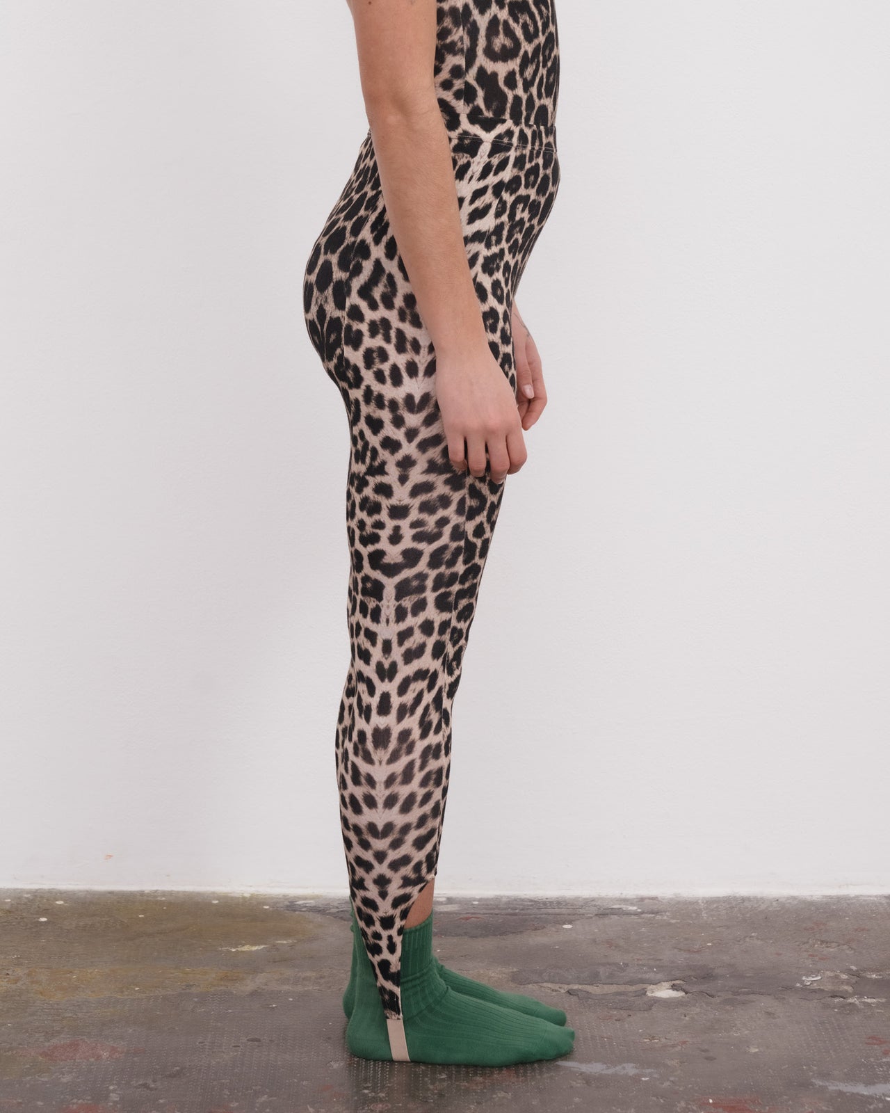 Sync Leggings - Circulose Jersey - Leopard