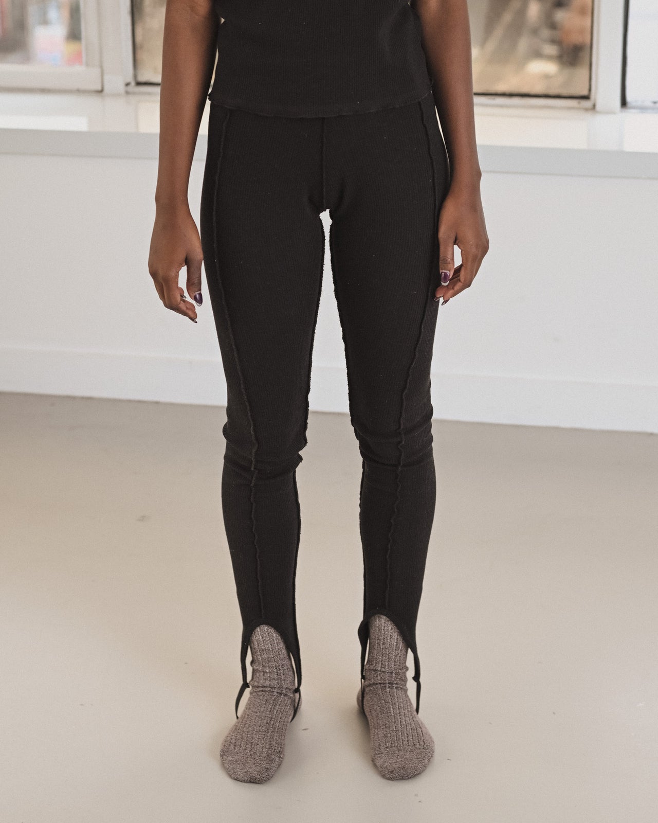 Sync Leggings - Recycled Cotton - Black