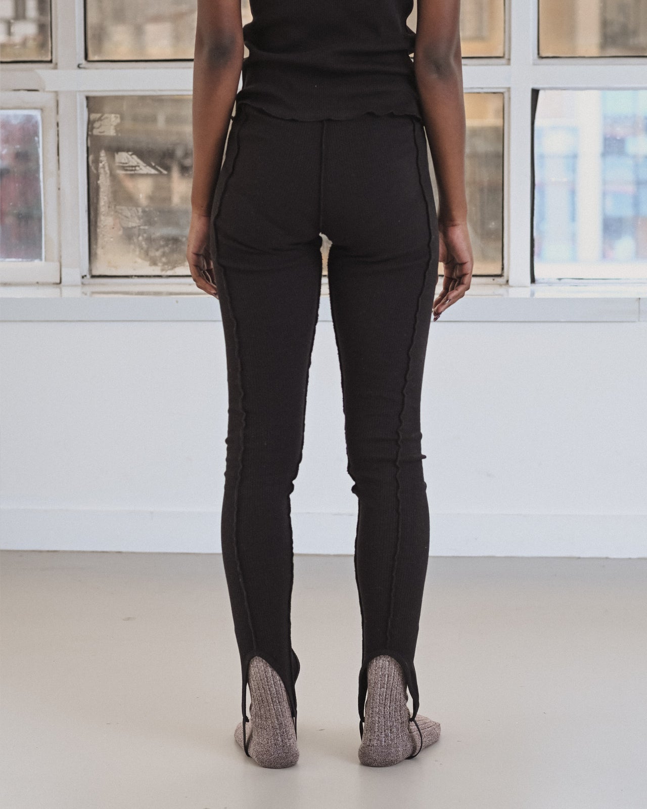 Sync Leggings - Recycled Cotton - Black