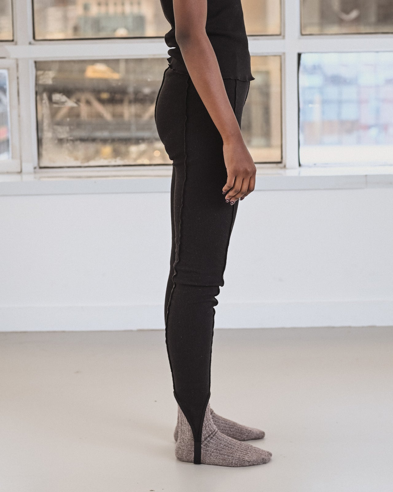 Sync Leggings - Recycled Cotton - Black
