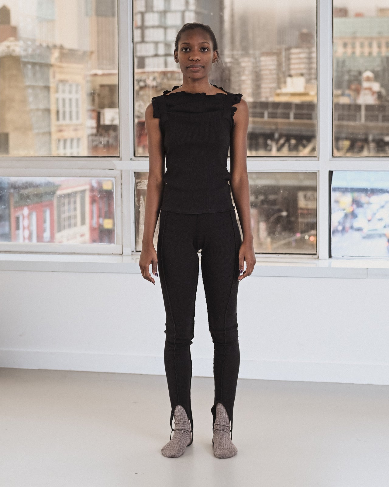 Sync Leggings - Recycled Cotton - Black