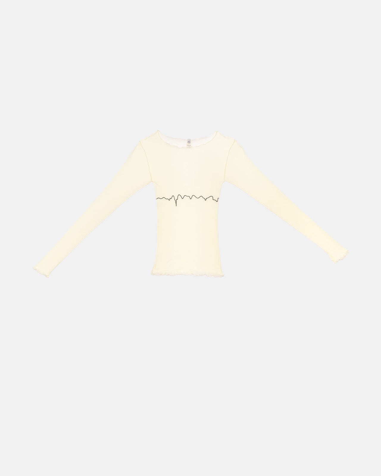 Tabbys Star Long Sleeve Tee - Cotton Gaze - Undyed