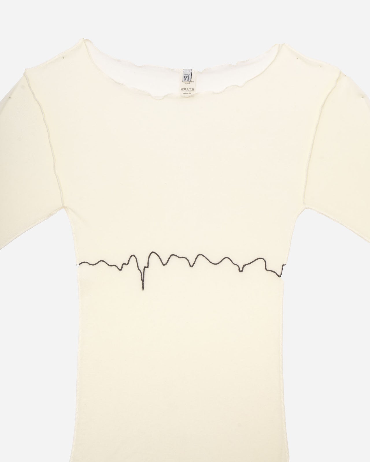 Tabbys Star Long Sleeve Tee - Cotton Gaze - Undyed