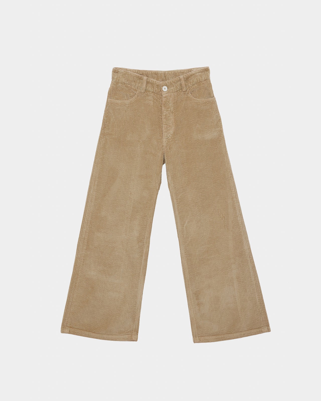 Tajo Wide Pants - Cotton Corduroy - Guve Brown
