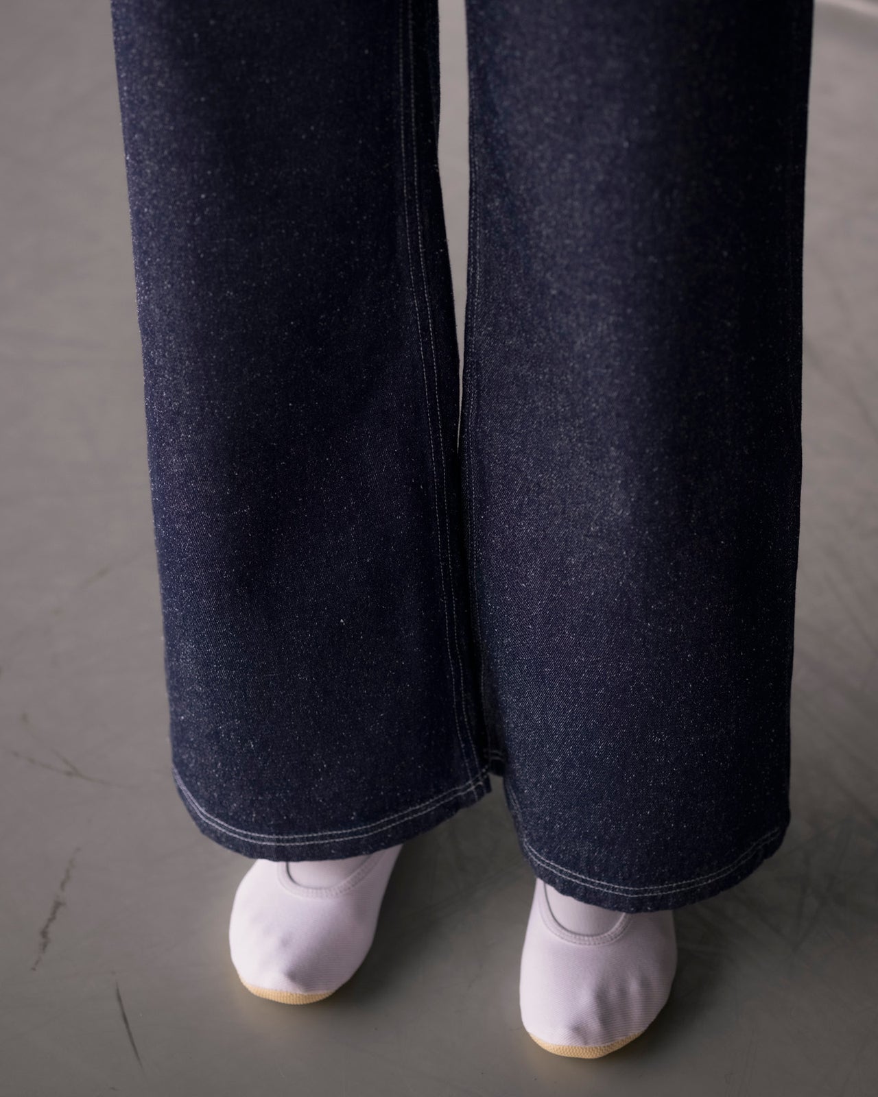 Tajo Wide Pants - Silk Cotton - Indigo Blue Wash