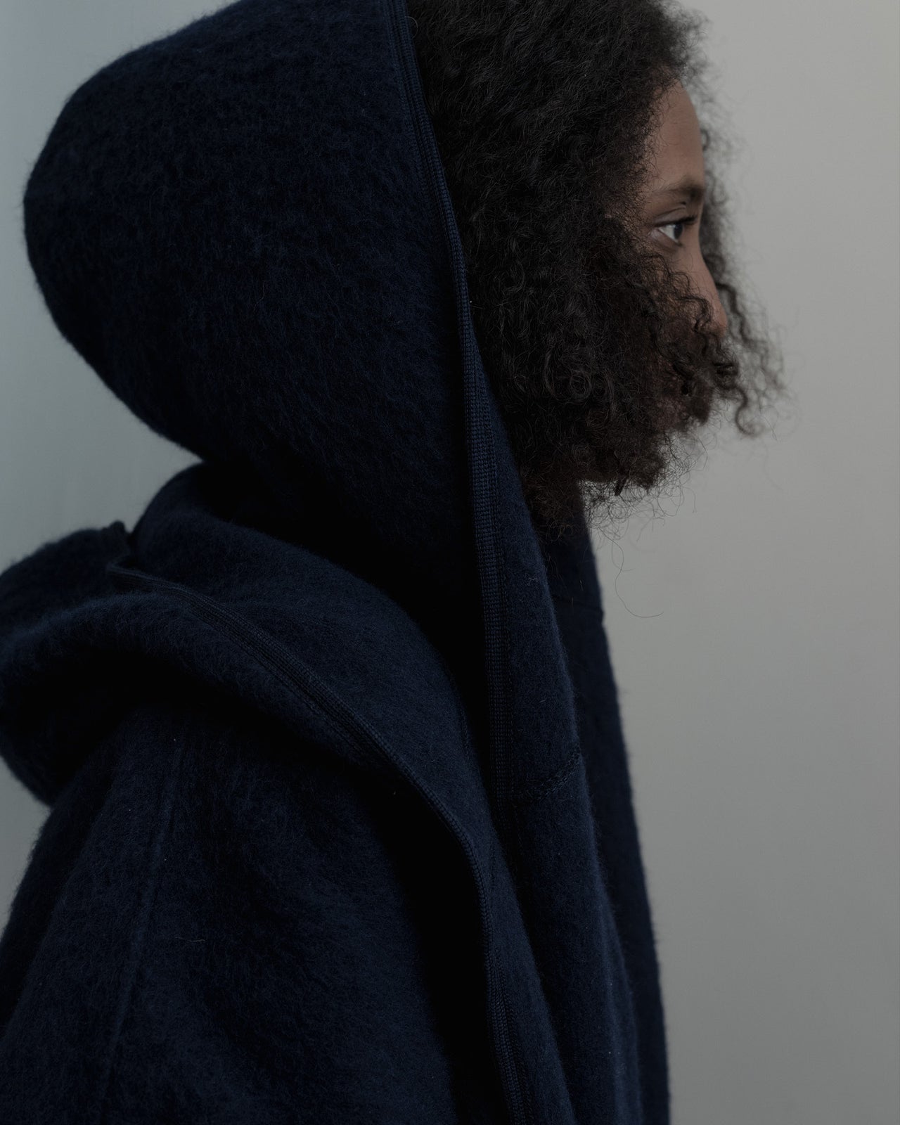 Tajo Pyrenees Coat - Wool - Navy - WT23