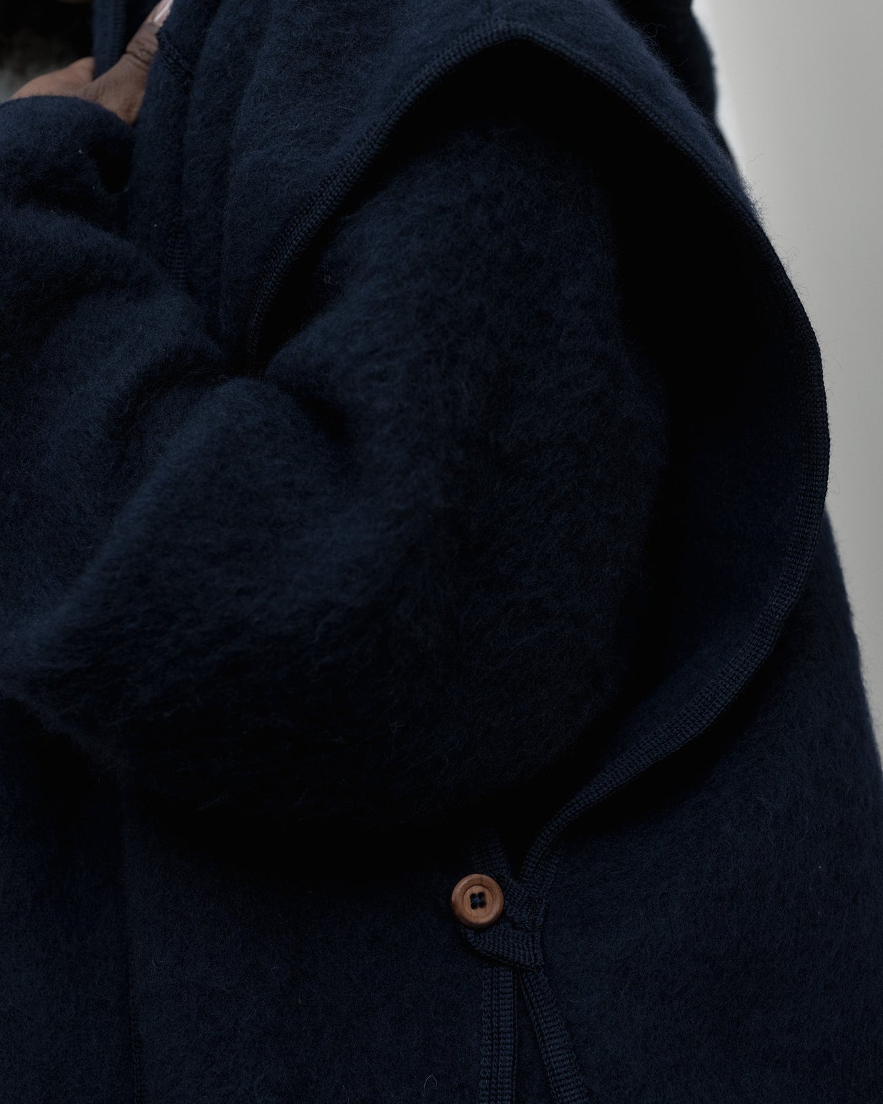 Tajo Pyrenees Coat - Wool - Navy - WT23
