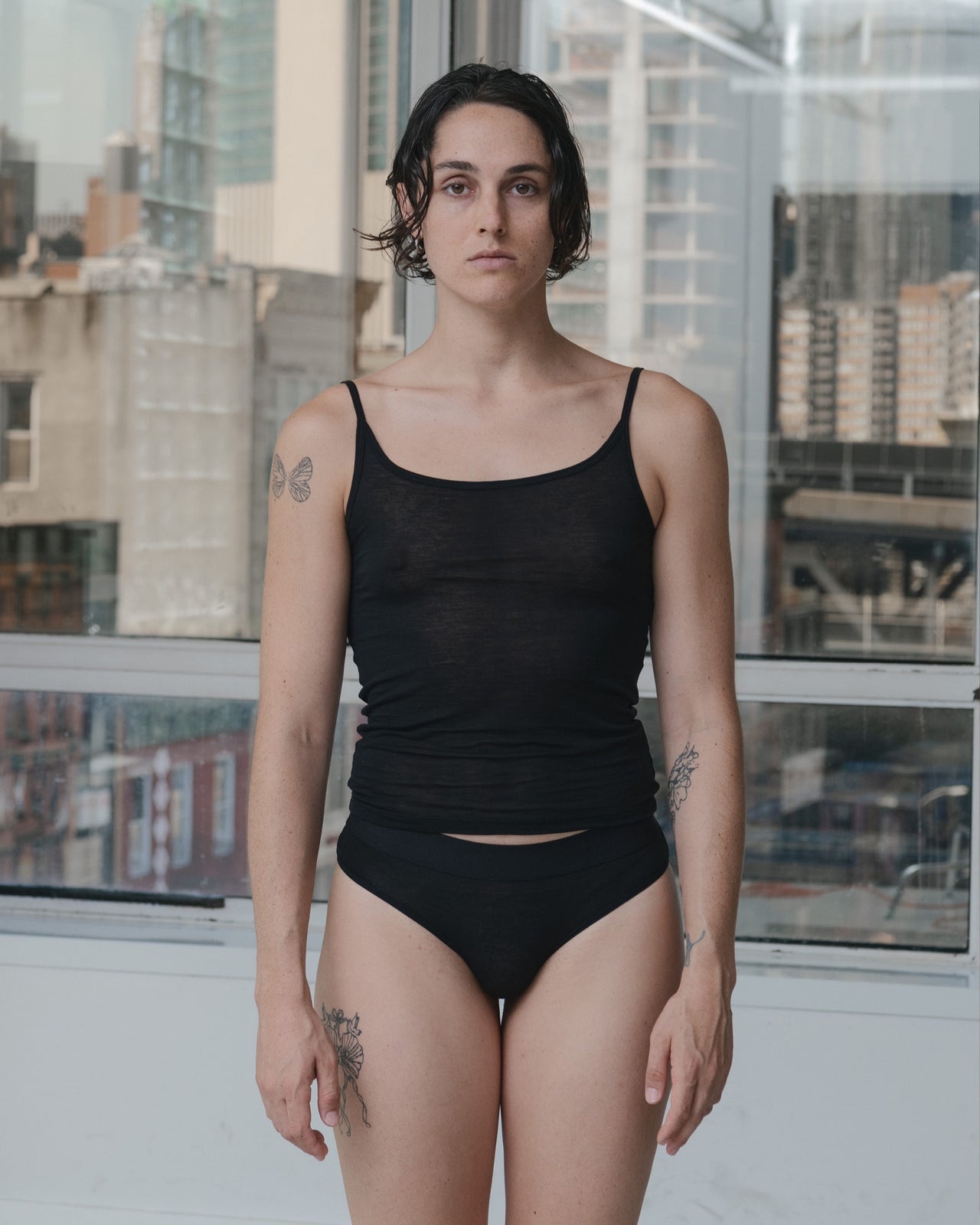 Tank Top - Bamboo Lyocell - Black