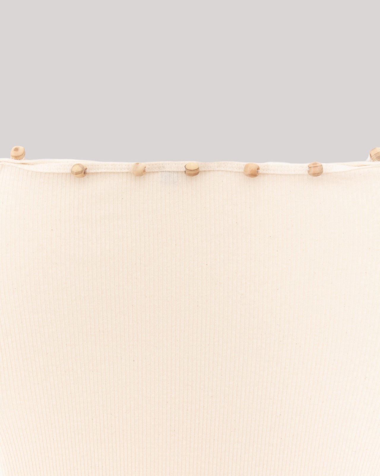 Tav Long Sleeve Tee - Recycled Cotton Rib - Undyed