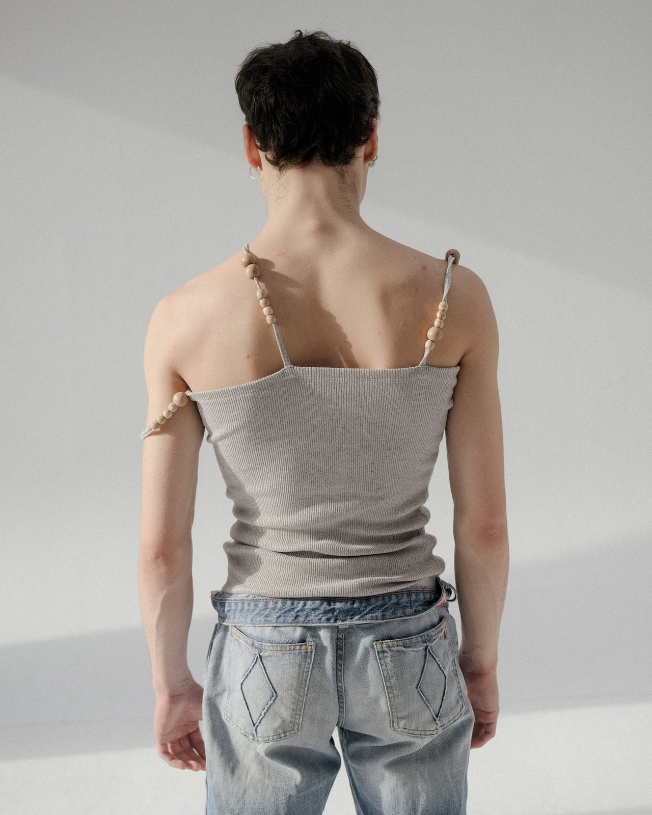 Tav Tank - Recycled Cotton - Grey Melange