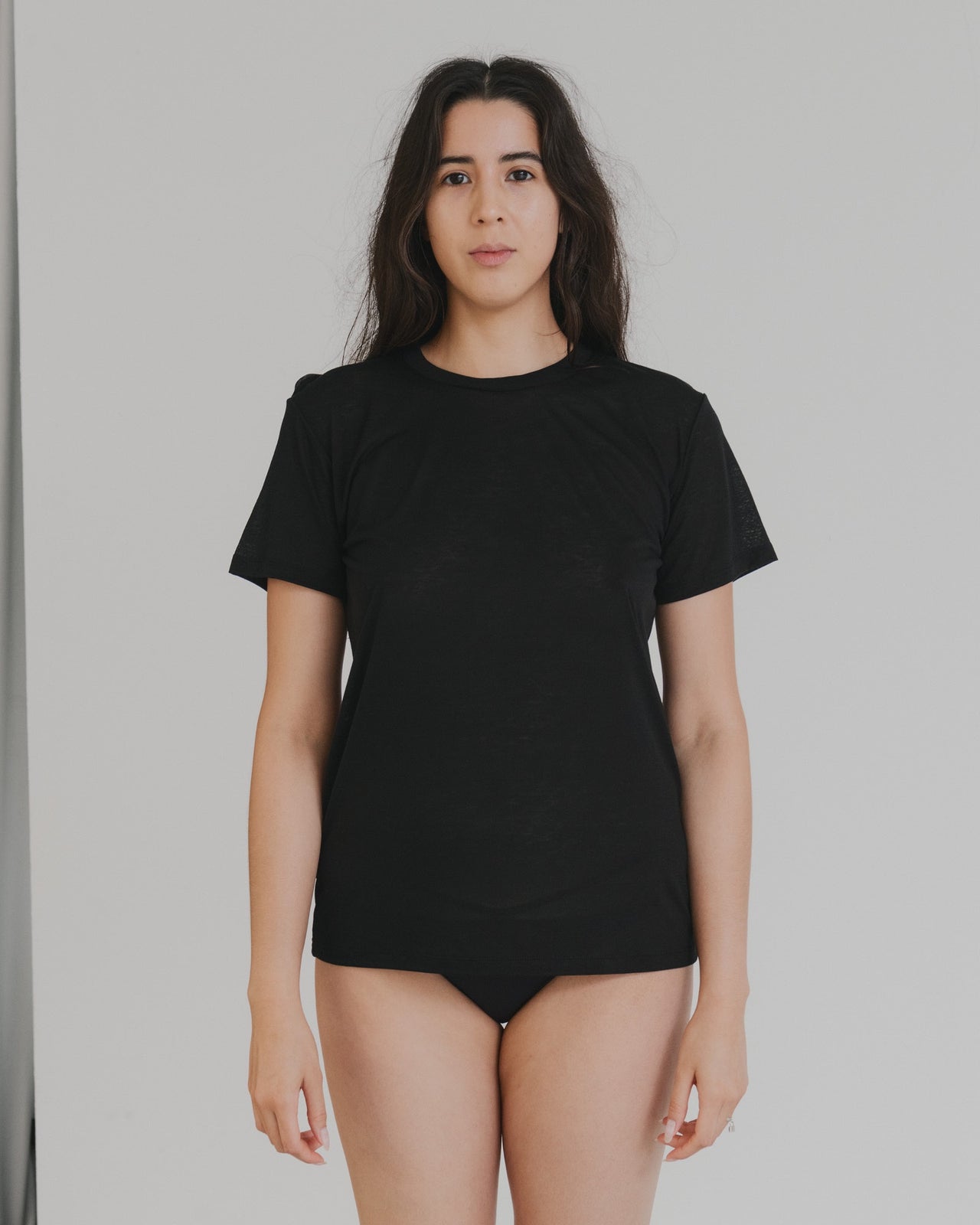 Tee Shirt - Bamboo Lyocell - Black
