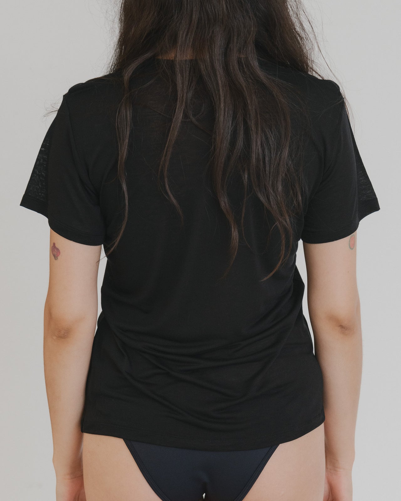Tee Shirt - Bamboo Lyocell - Black