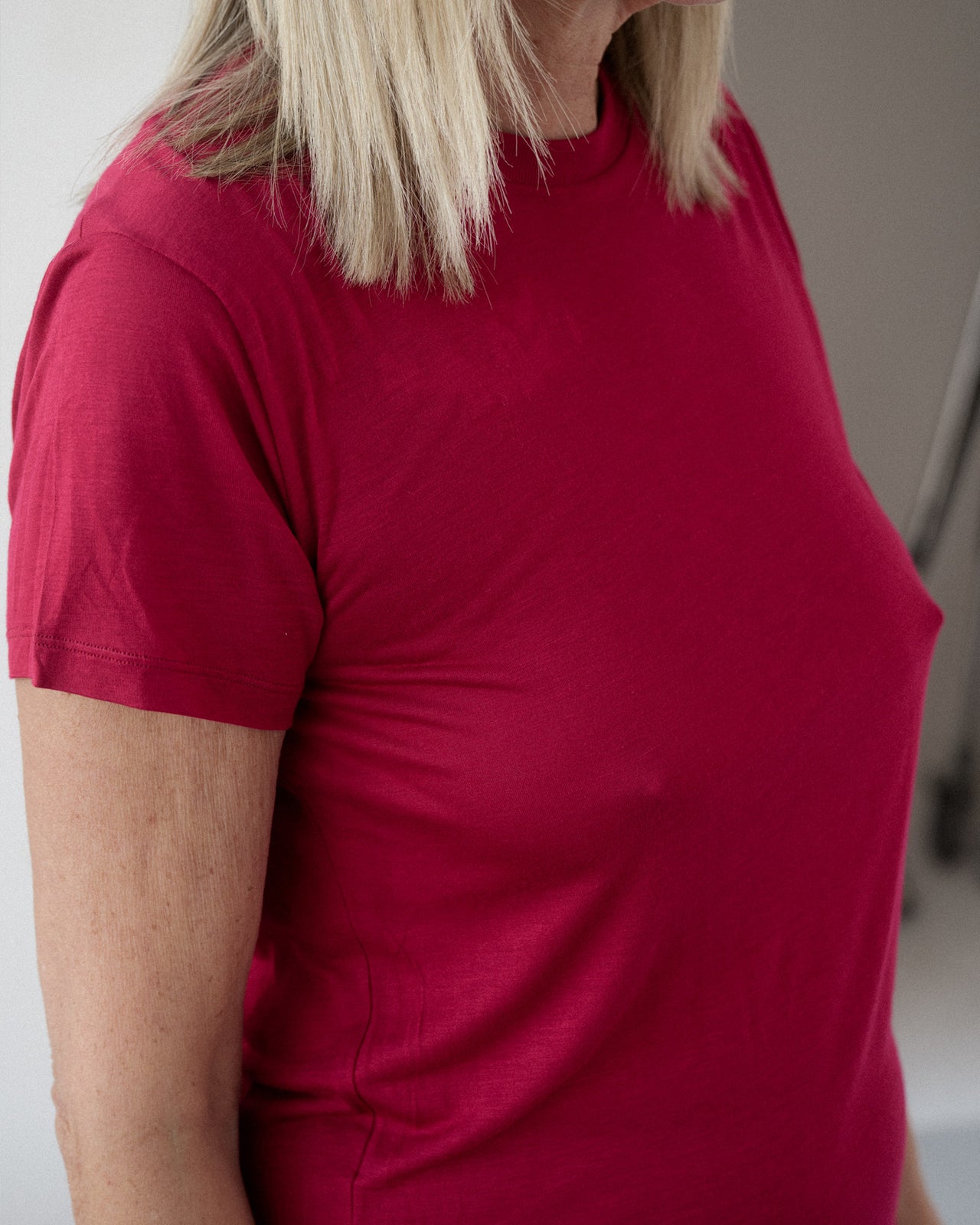 Tee Shirt - Bamboo Viscose - Fuschia