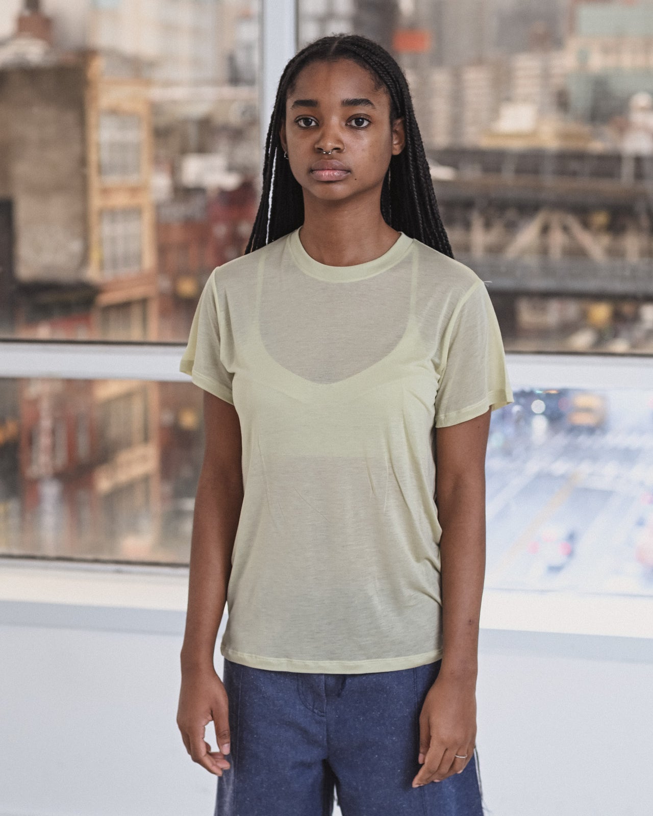 Tee Shirt - Bamboo Lyocell - Pier Green