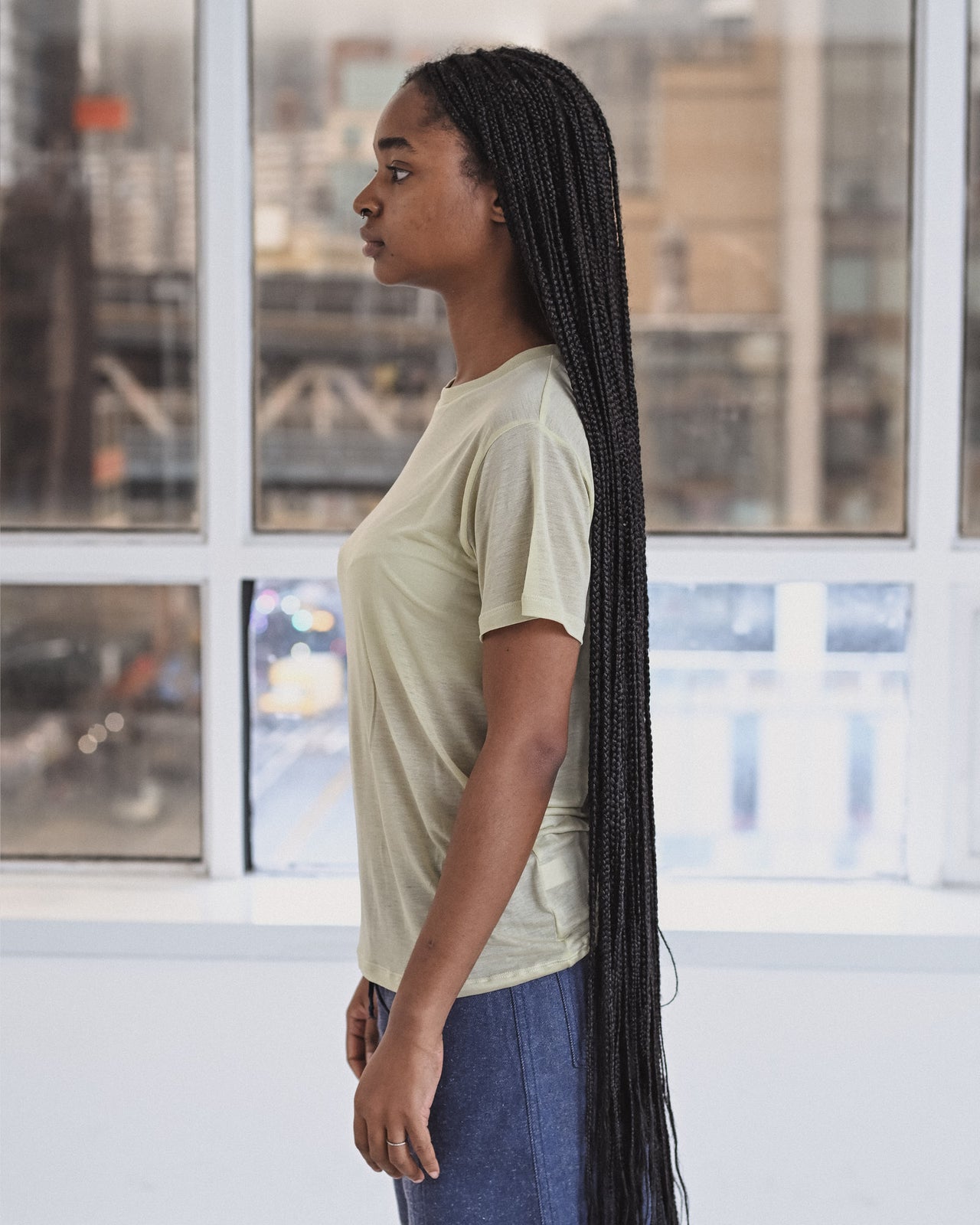 Tee Shirt - Bamboo Lyocell - Pier Green