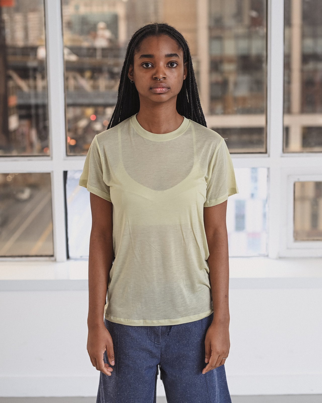 Tee Shirt - Bamboo Lyocell - Pier Green