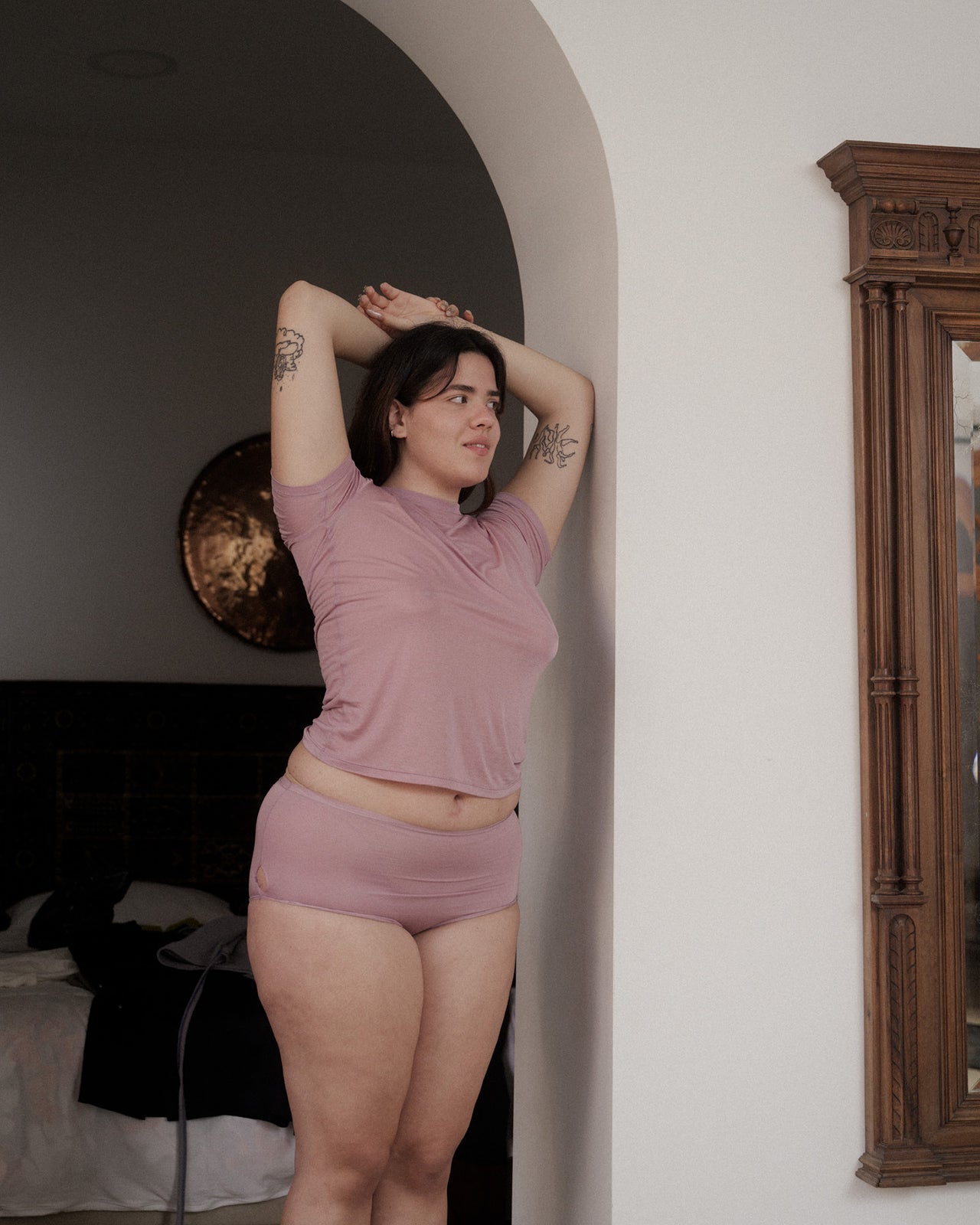 Tee Shirt - Bamboo Lyocell - Still Purple