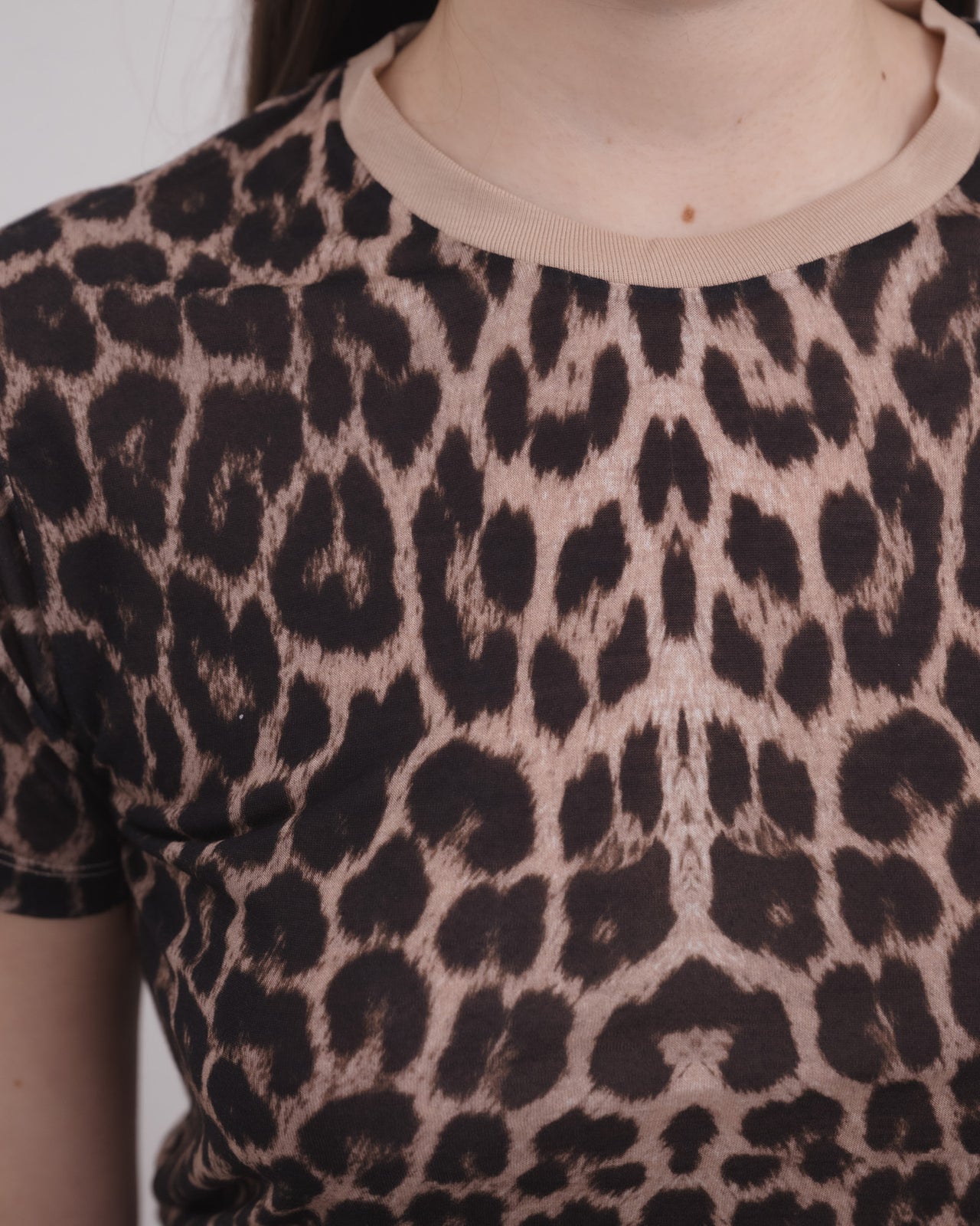 Tee Shirt - Circulose Jersey - Leopard