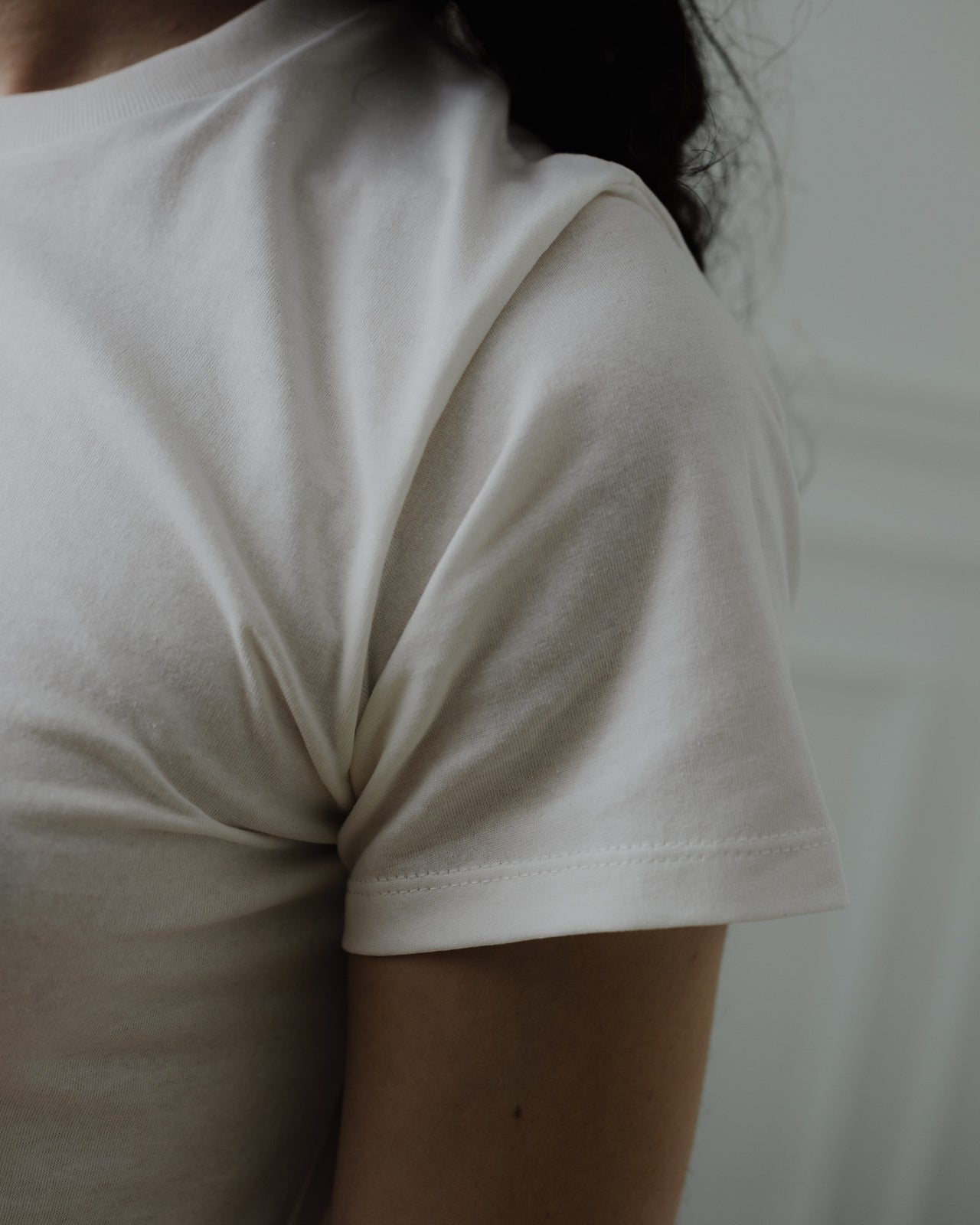 Tee Shirt - Regenerative Cotton Jersey - Undyed
