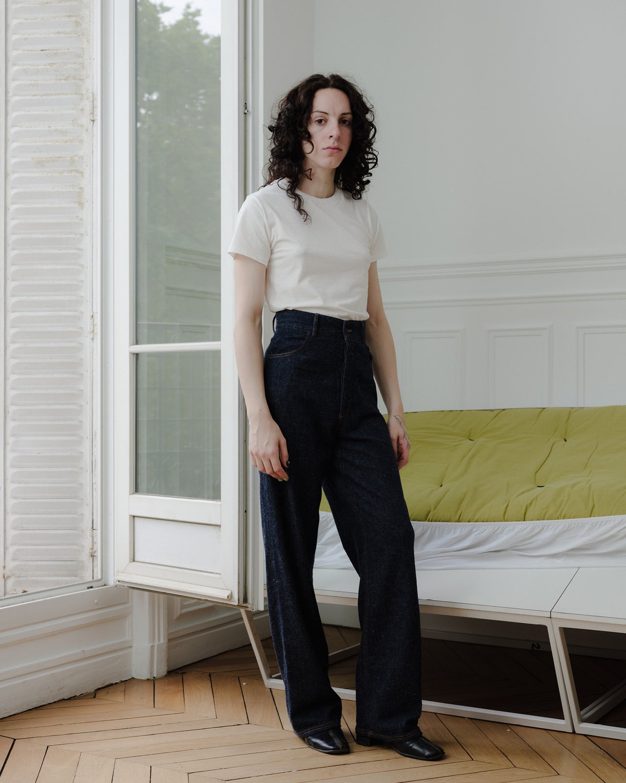 Tee Shirt - Regenerative Cotton Jersey - Undyed