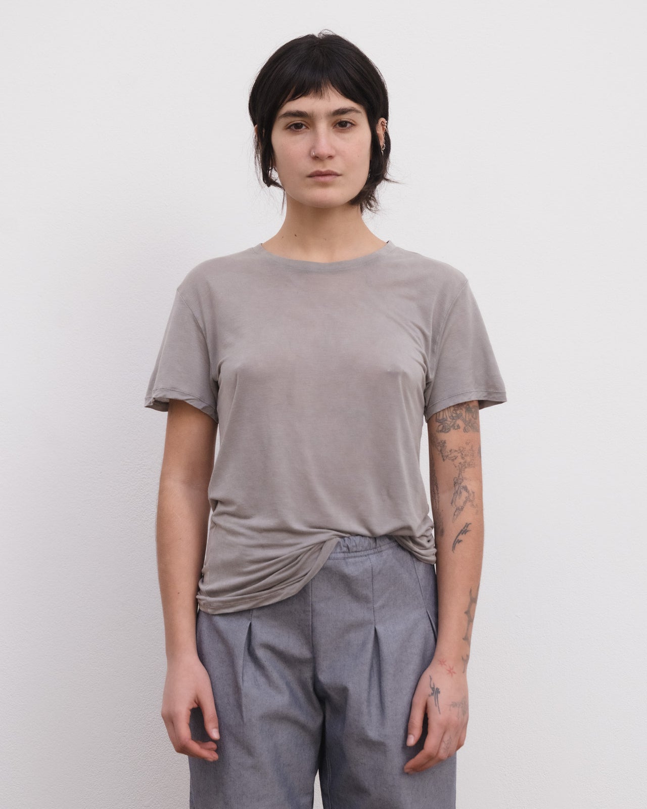 Tee Shirt - Bamboo Lyocell - Gilda Grey