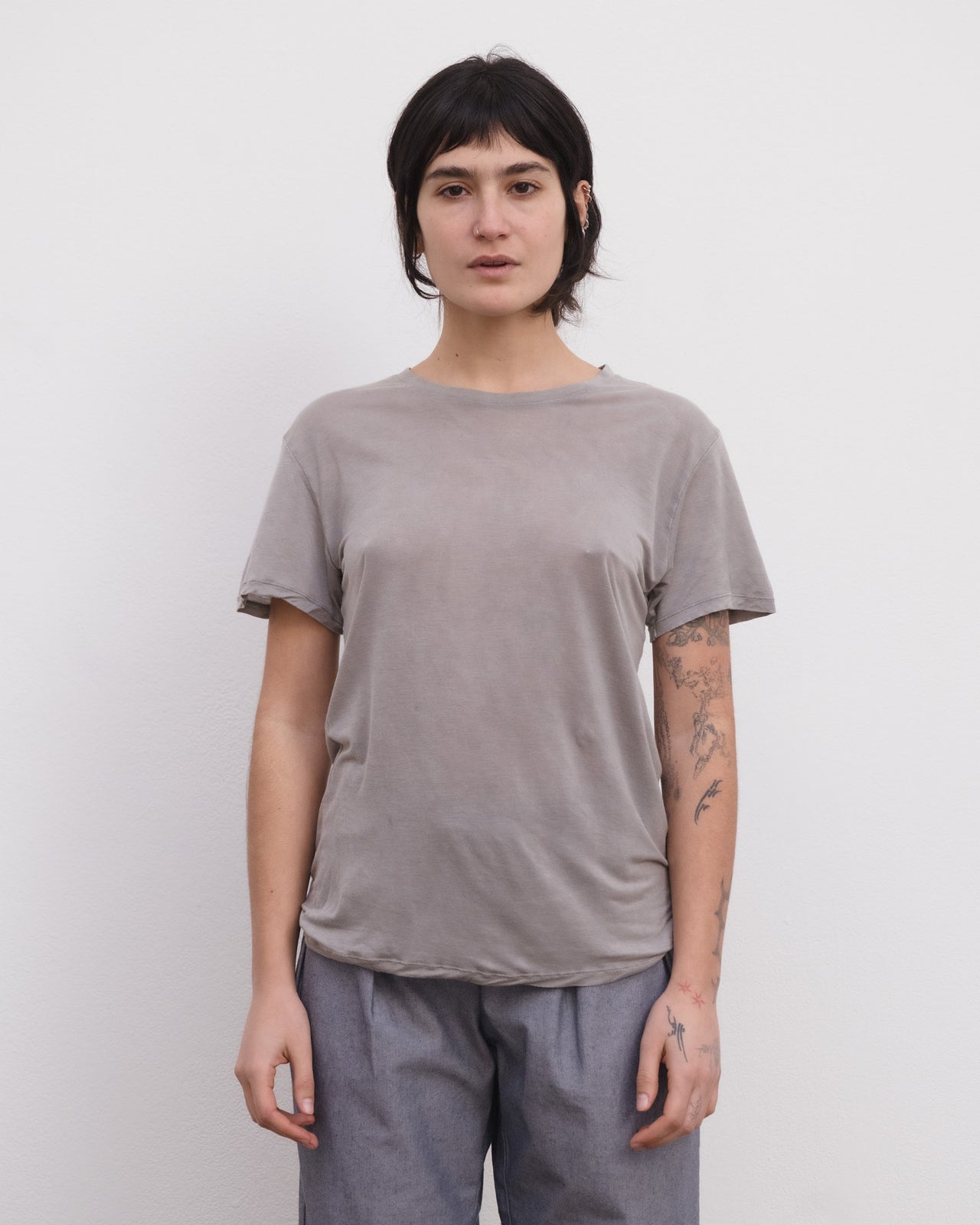 Tee Shirt - Bamboo Lyocell - Gilda Grey