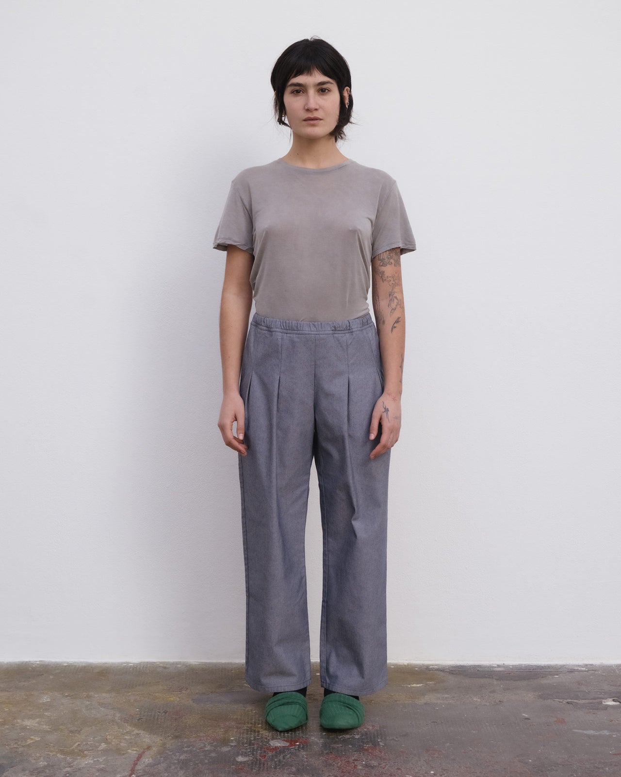 Tee Shirt - Bamboo Lyocell - Gilda Grey