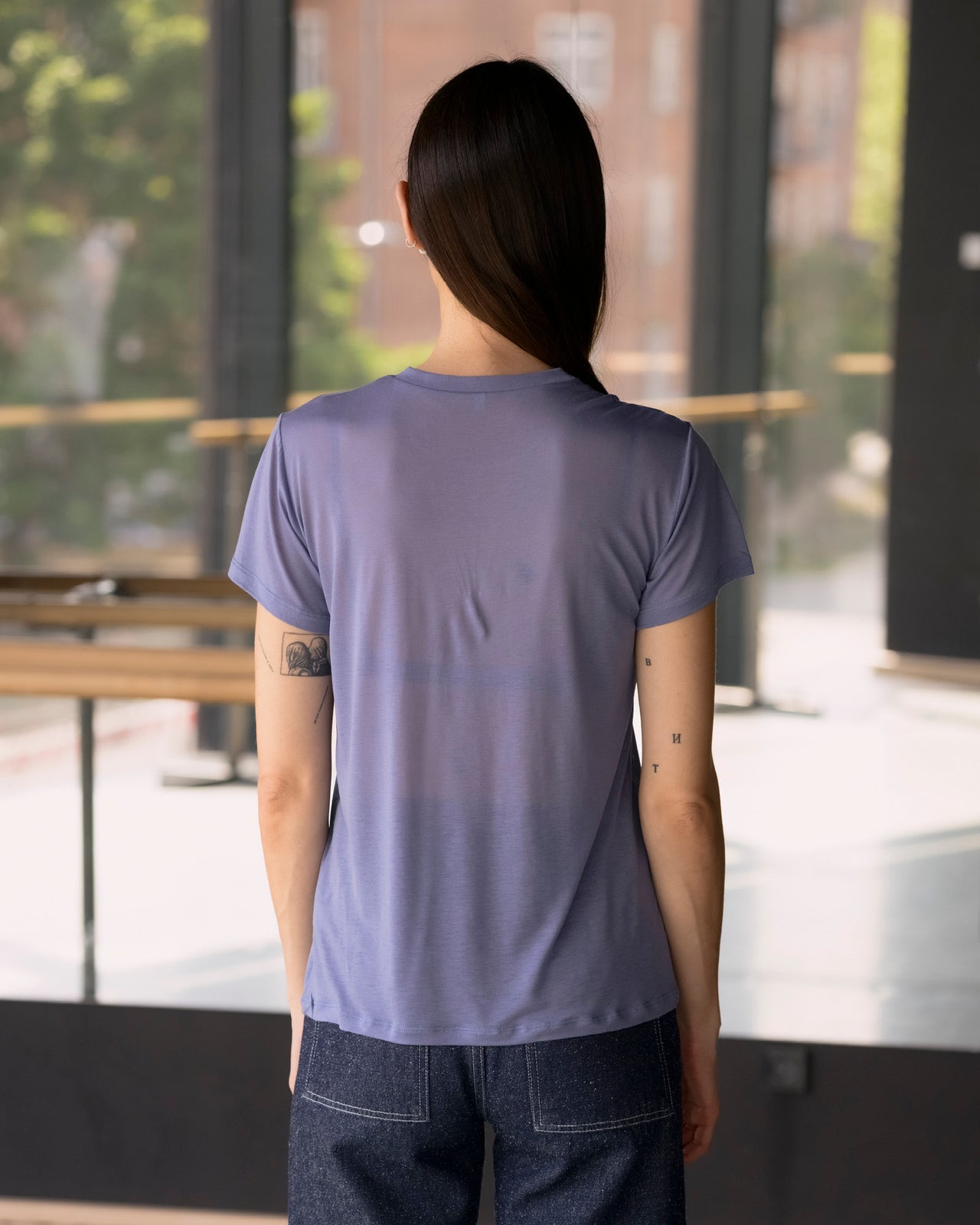 Tee Shirt - Bamboo Lyocell - Koel Blue