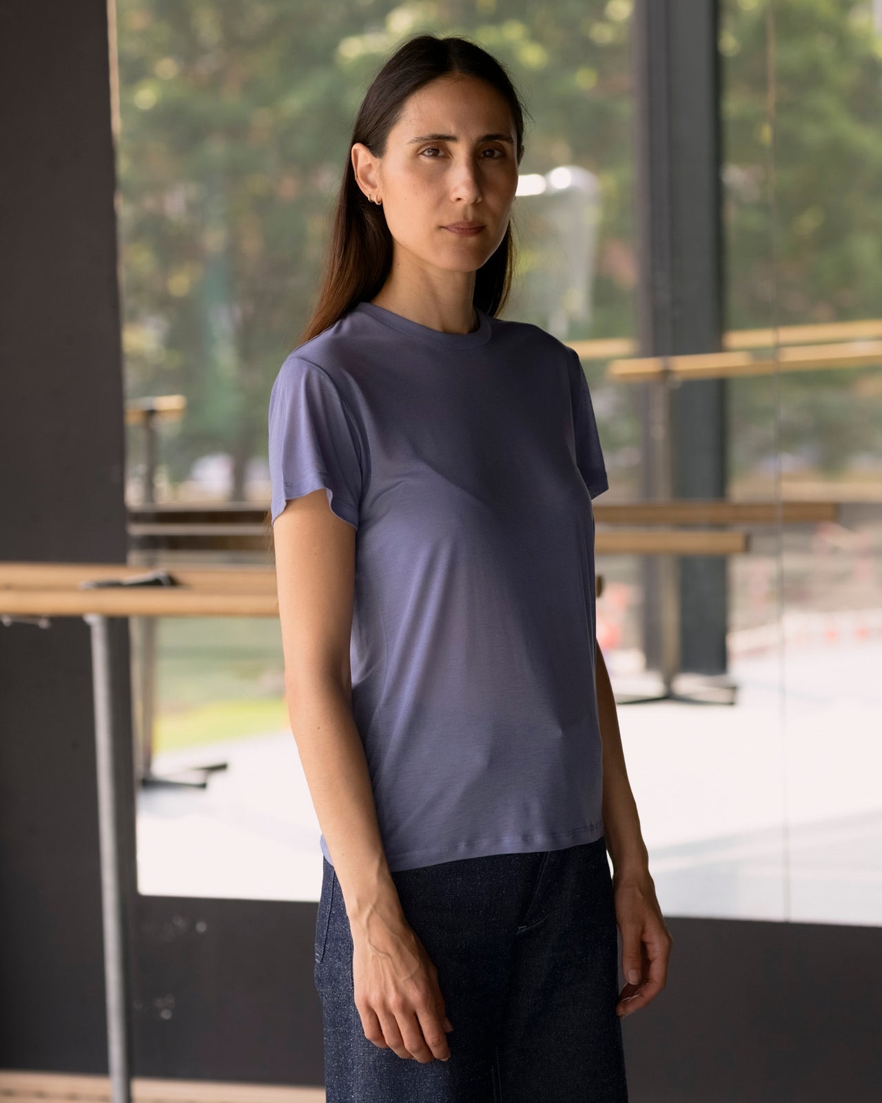 Tee Shirt - Bamboo Lyocell - Koel Blue