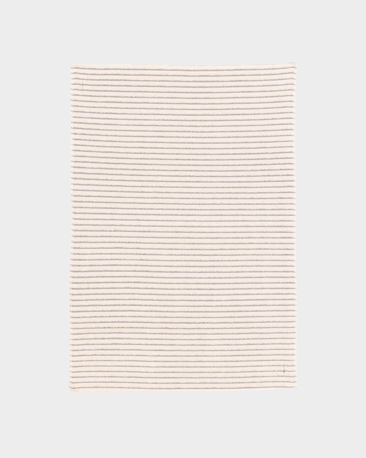 Terry Hand Towel - Organic Cotton Terry - Undyed-Black Stripes