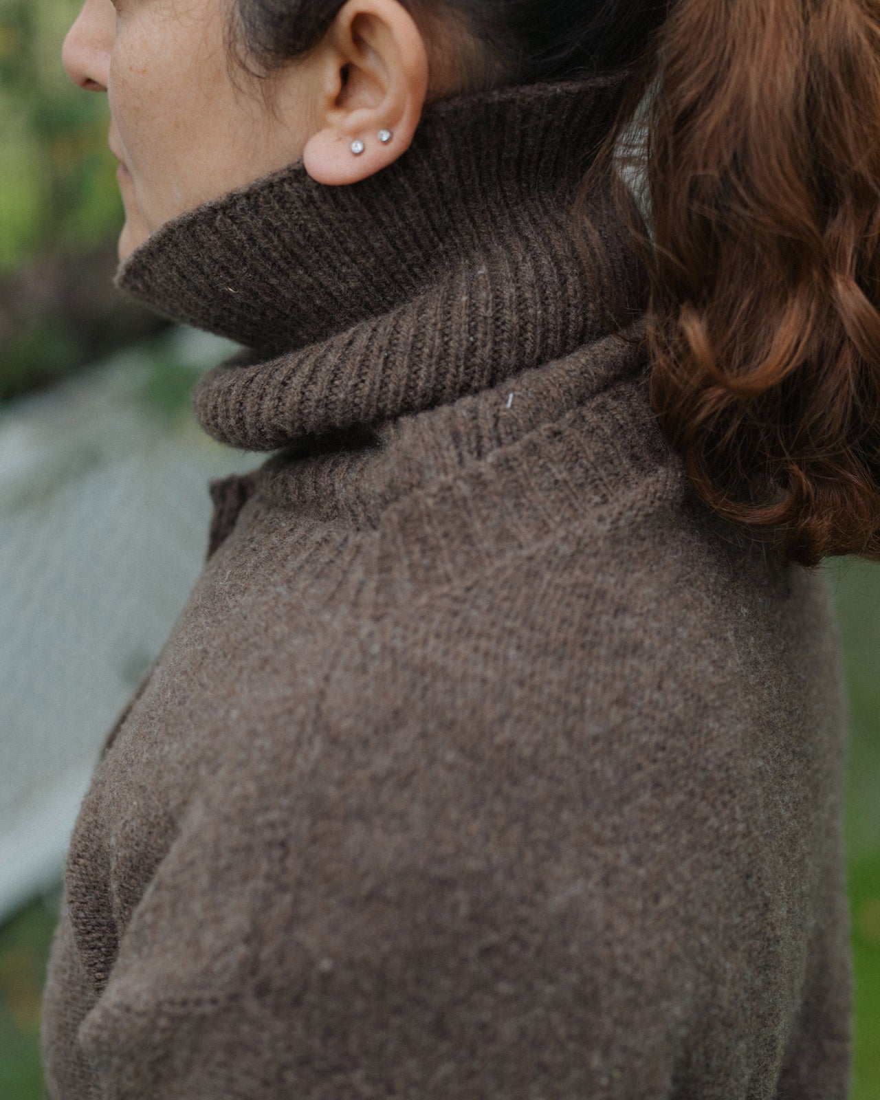Tier Cardigan - Arles Merino Wool - Burel Brown