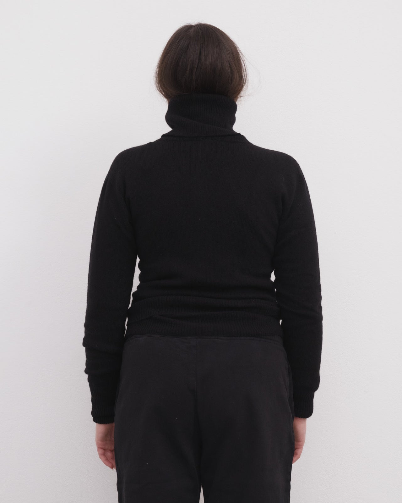 Tier Cardigan - Recycled Cashmere - Black