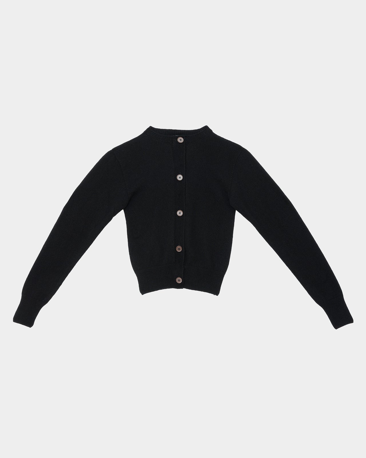 Tier Cardigan - Recycled Cashmere - Black