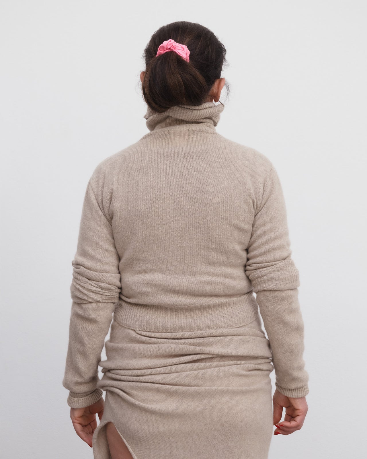 Tier Cardigan - Recycled Cashmere - Camel