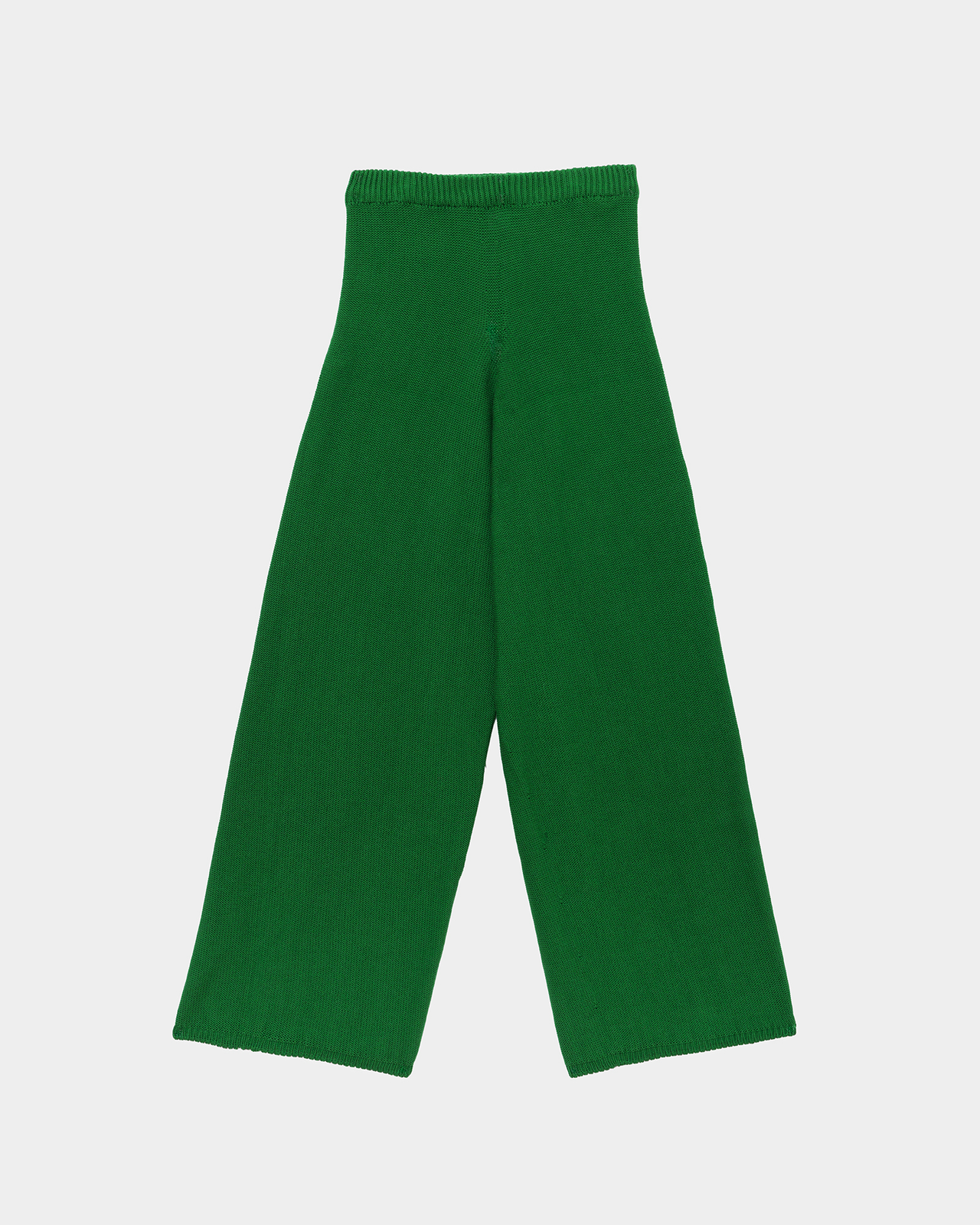 Tier Pants - Organic Cotton Rib - Calla Green