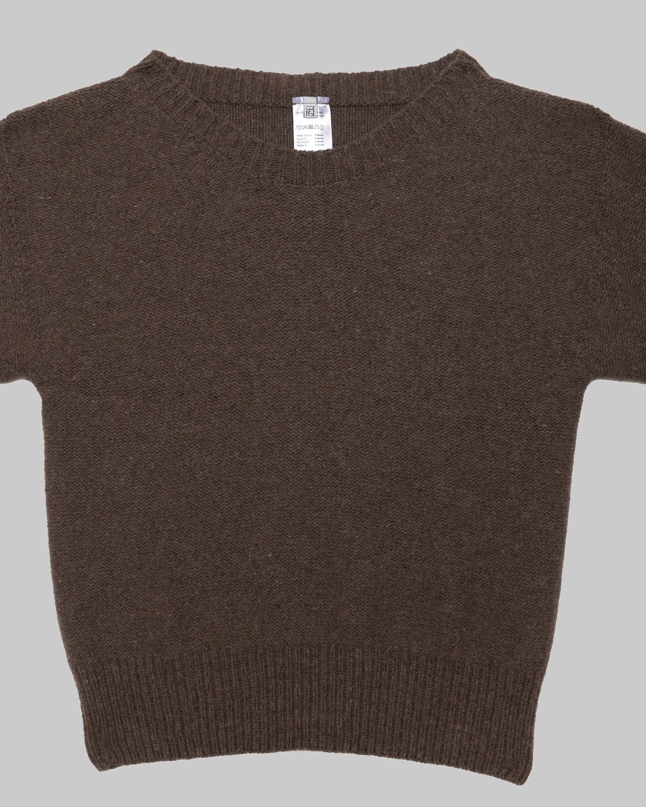 Tier Sweater - Arles Merino Wool - Burel Brown