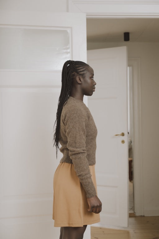 Tier Sweater - Arles Merino Wool - Burel Brown