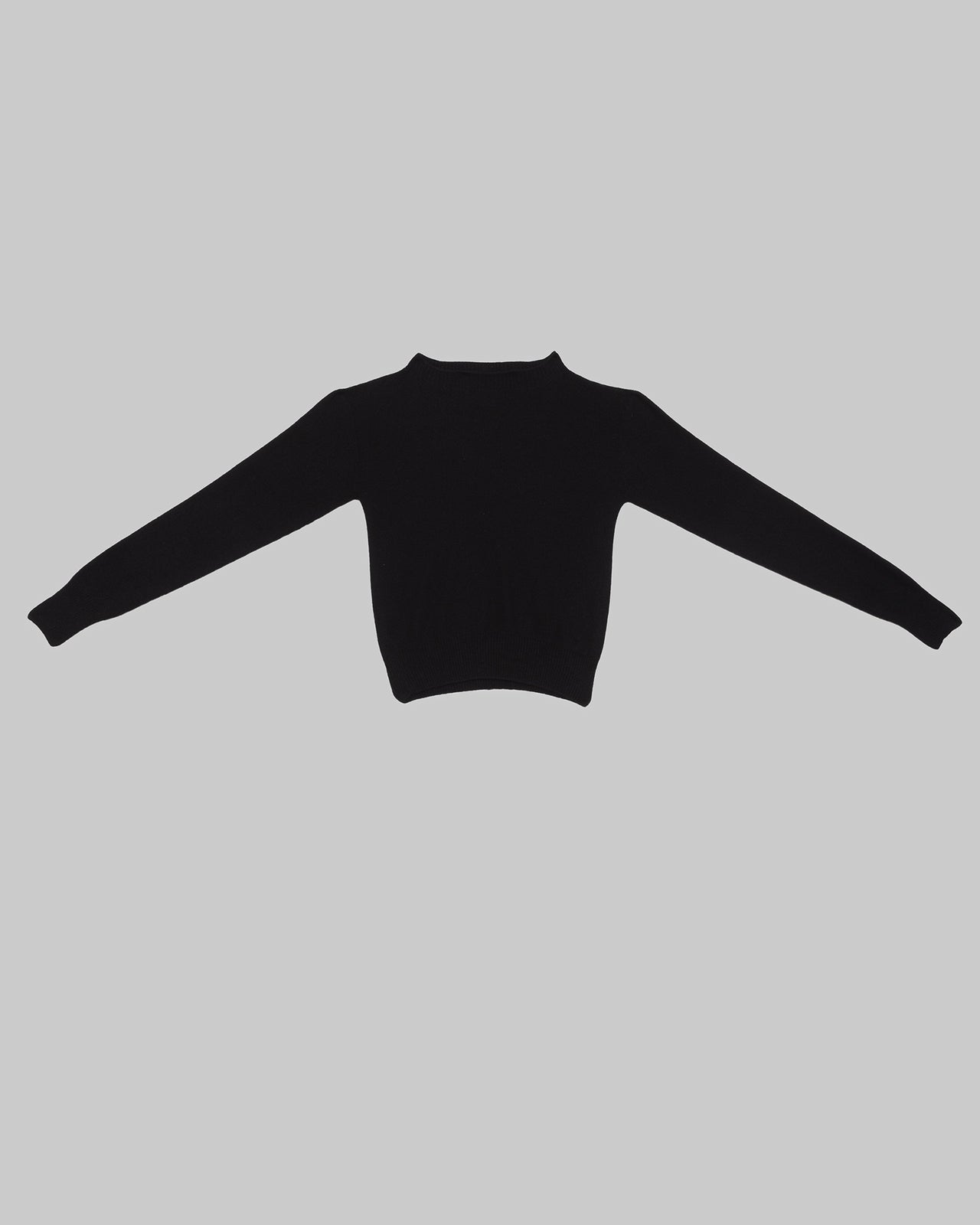 Tier Sweater - Recycled Cashmere - Black