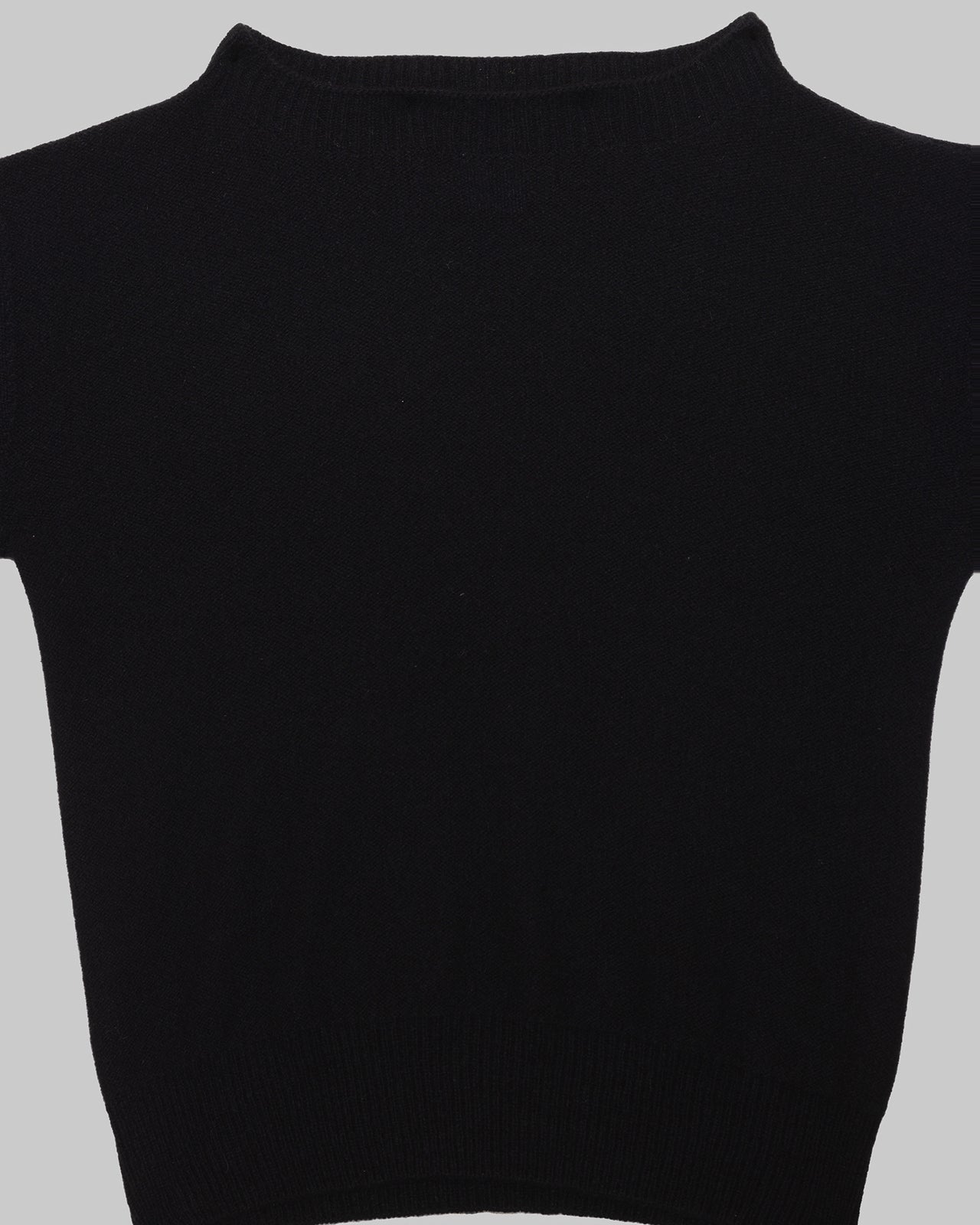 Tier Sweater - Recycled Cashmere - Black