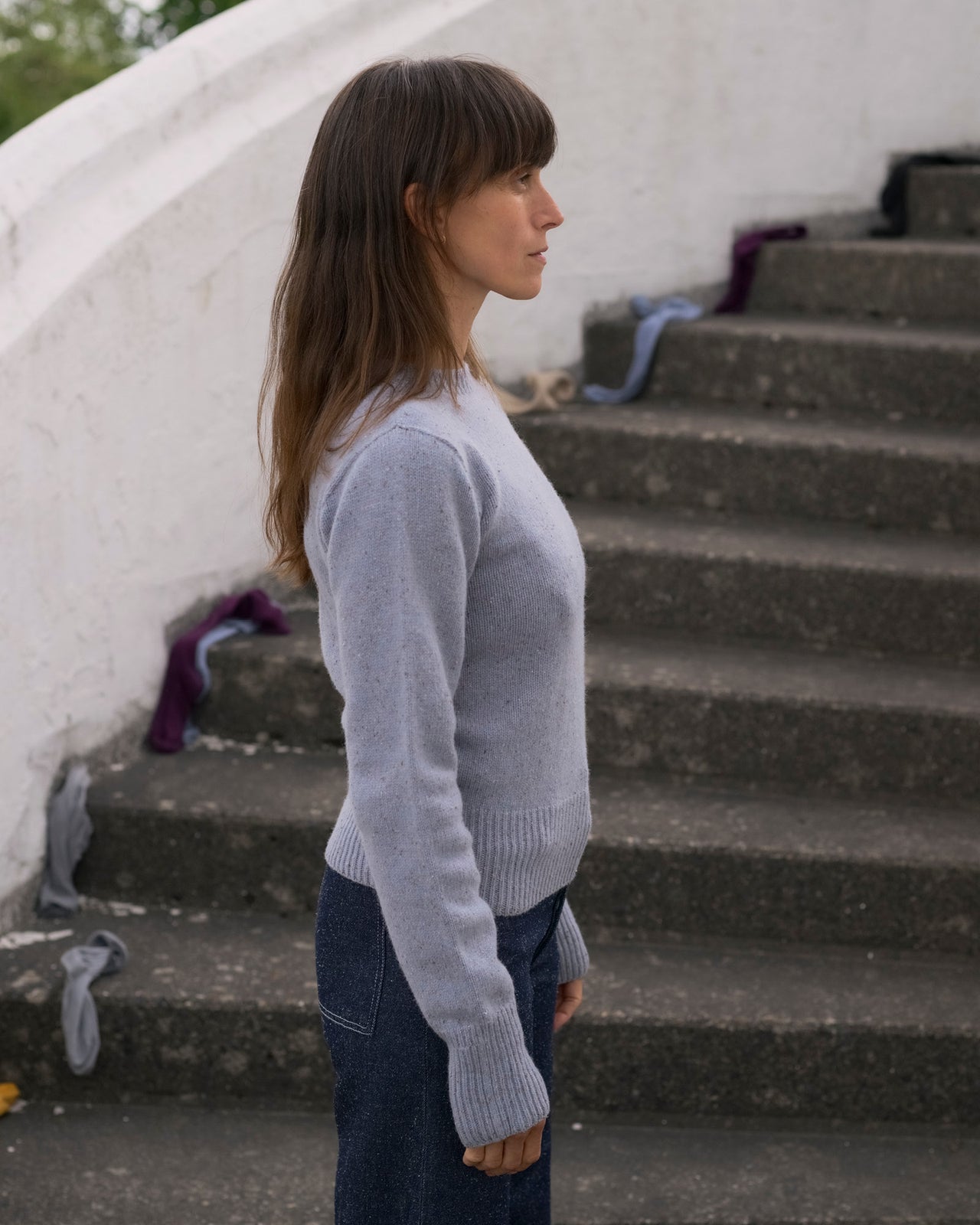 Tier Sweater - Recycled Wool - Ocean