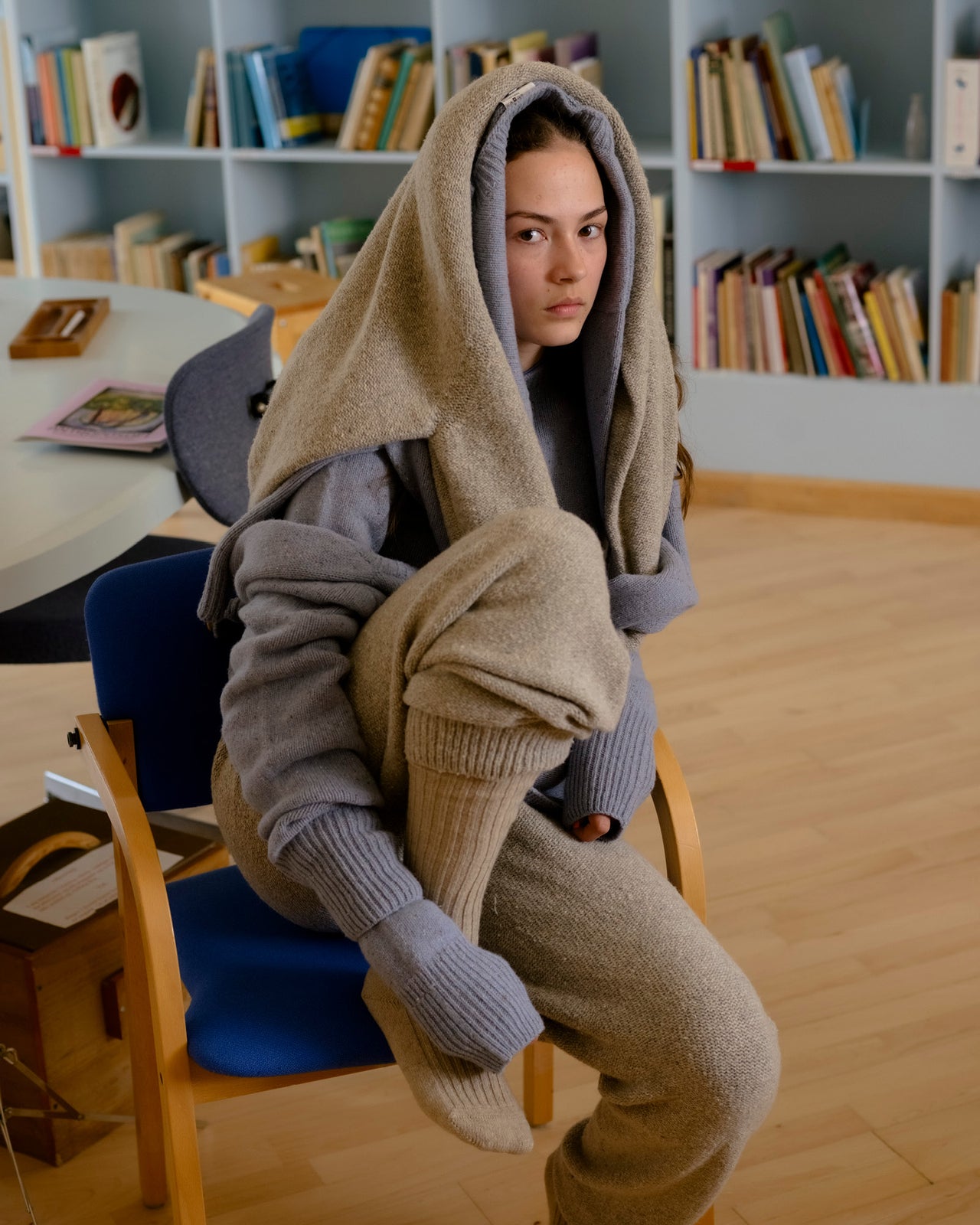 Tier Sweater - Recycled Wool - Ocean