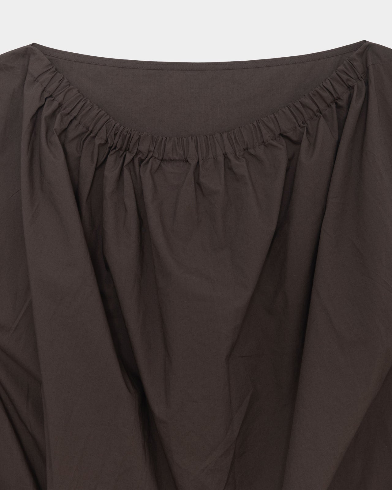 Tin Jumpsuit - Organic Cotton Poplin - Mara Brown