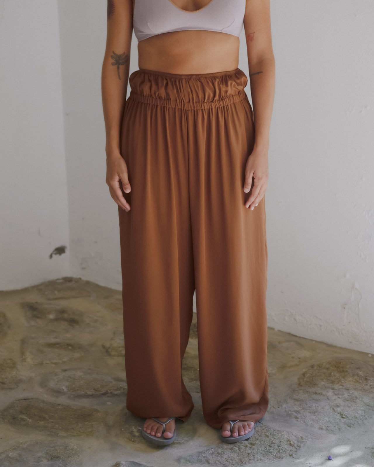 Tin Pants - Silk Crepe - Ocular